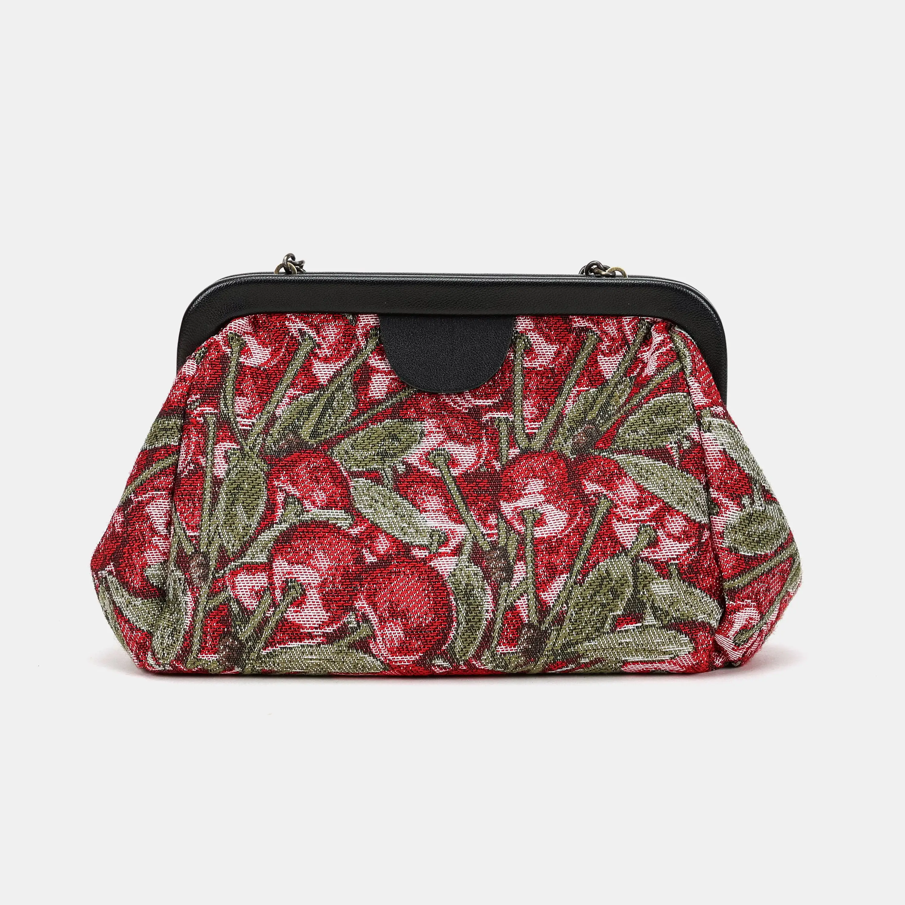 Cherry Cascade Evening Bag Clutch - Image 3