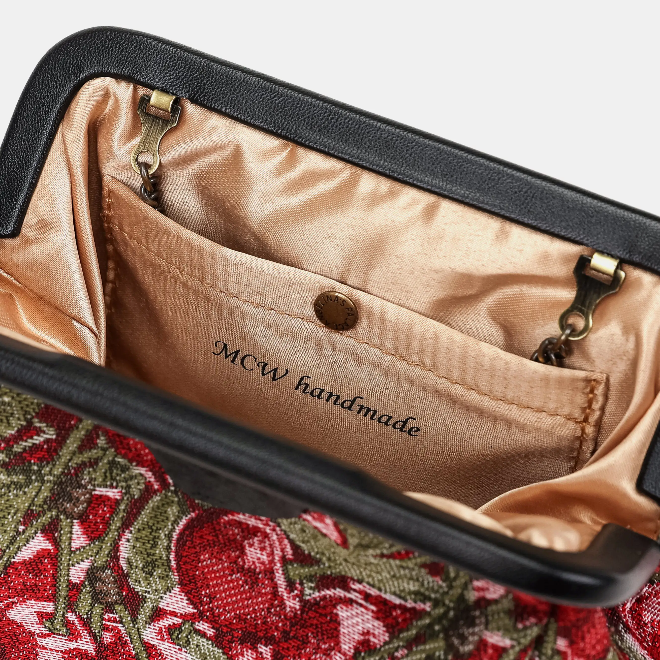 Cherry Cascade Evening Bag Clutch - Image 7