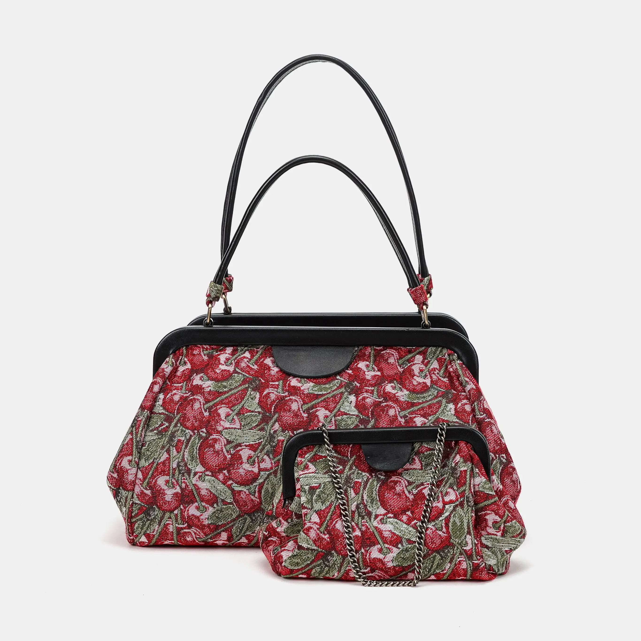 Cherry Cascade Evening Bag Clutch - Image 8