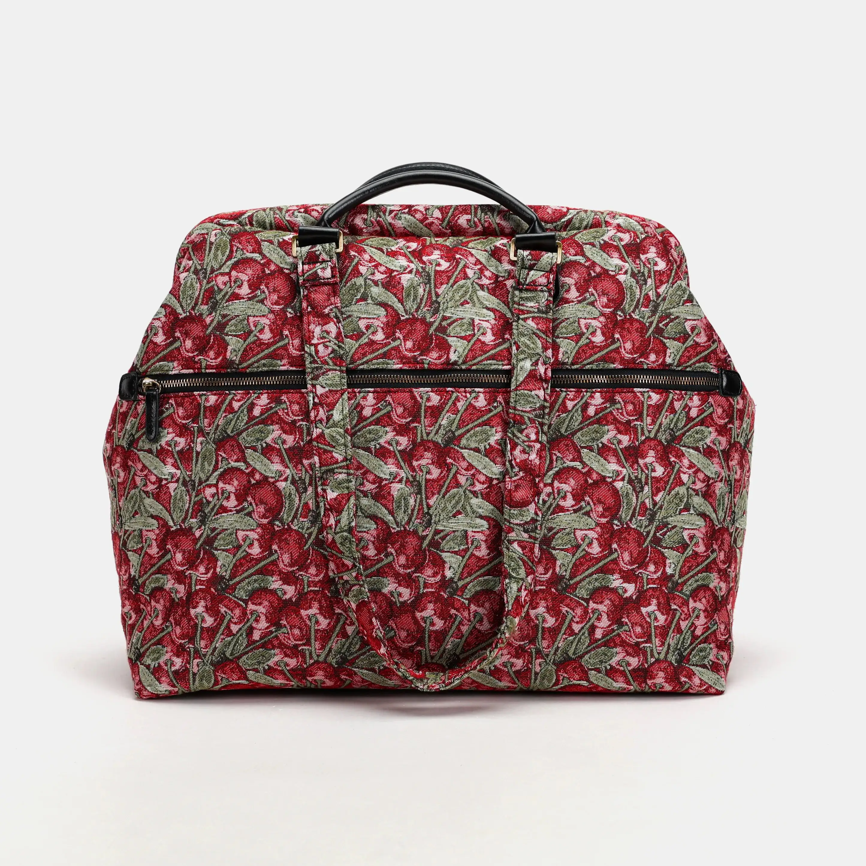 Cherry Cascade Knitting Project Bag - Image 2