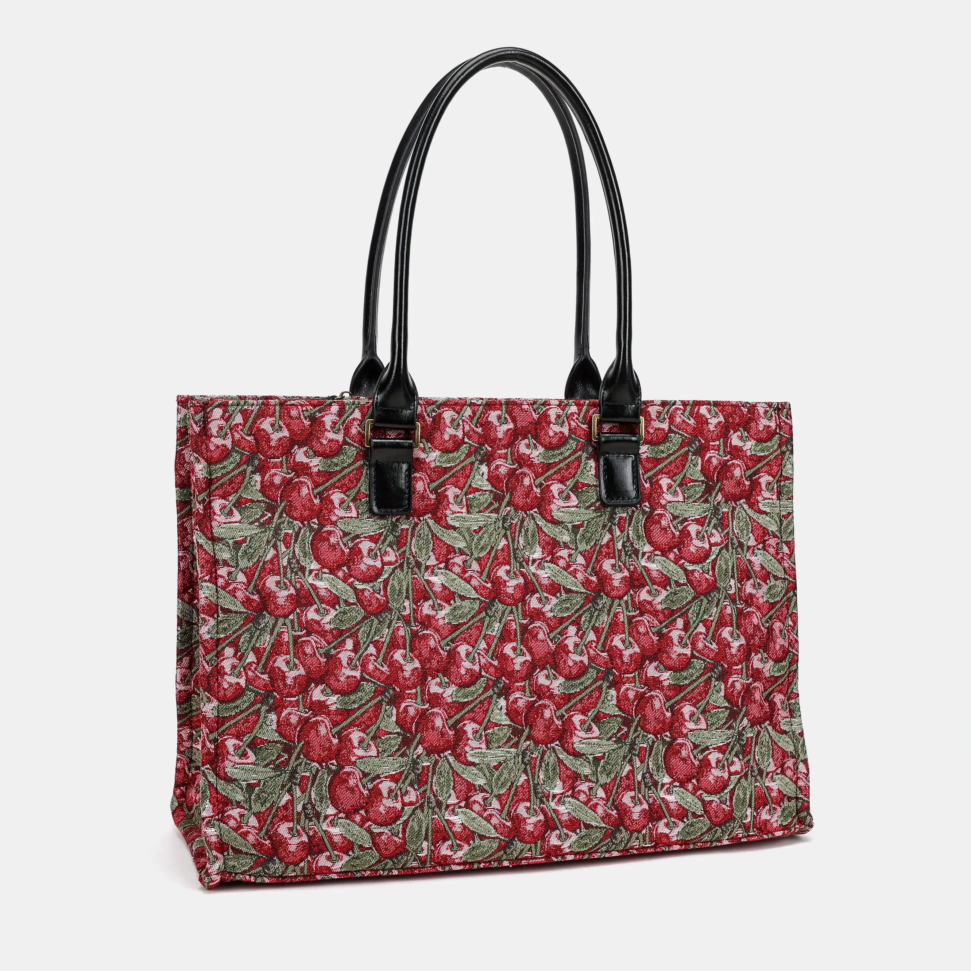 Cherry Cascade Laptop Work Tote - Image 2