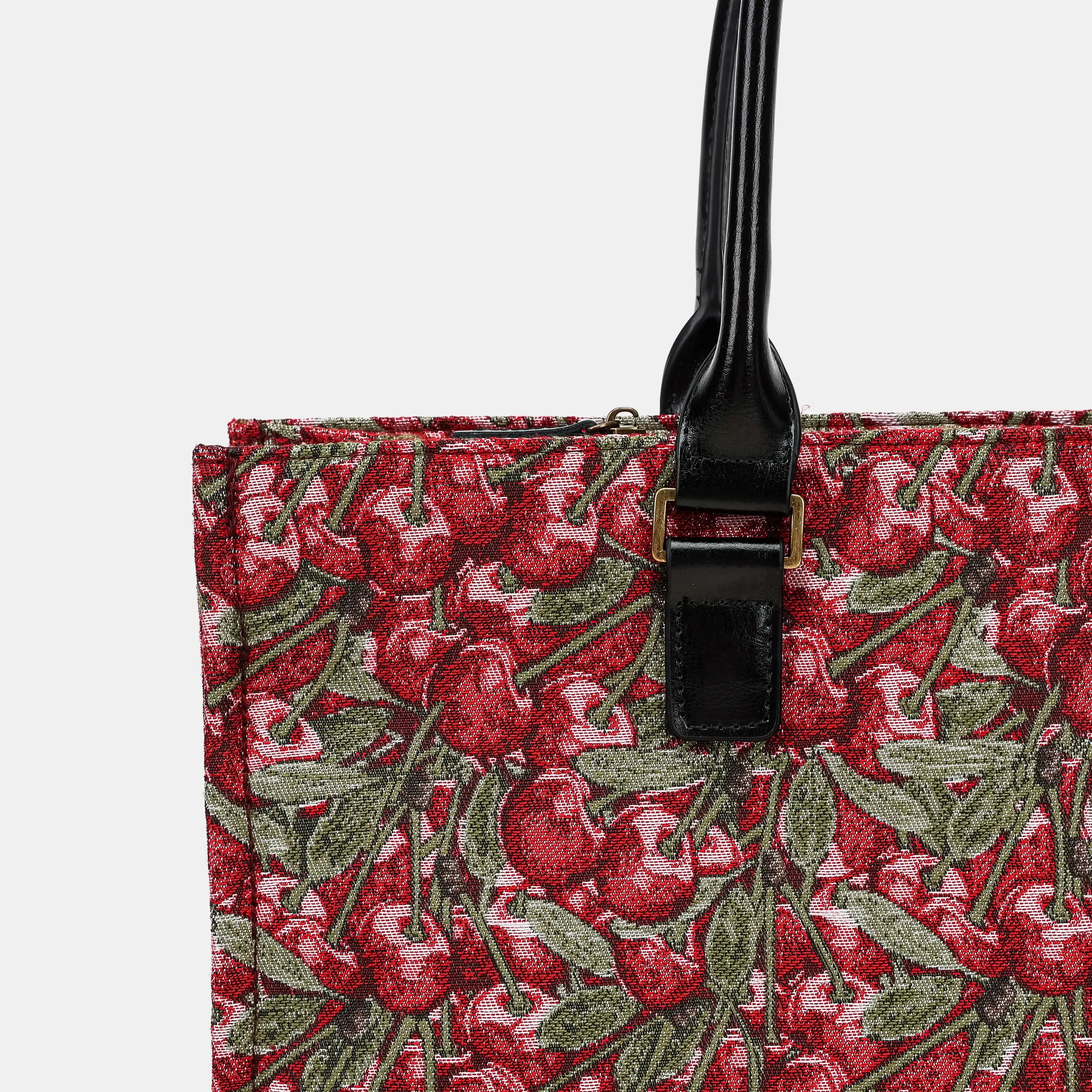 Cherry Cascade Laptop Work Tote - Image 3