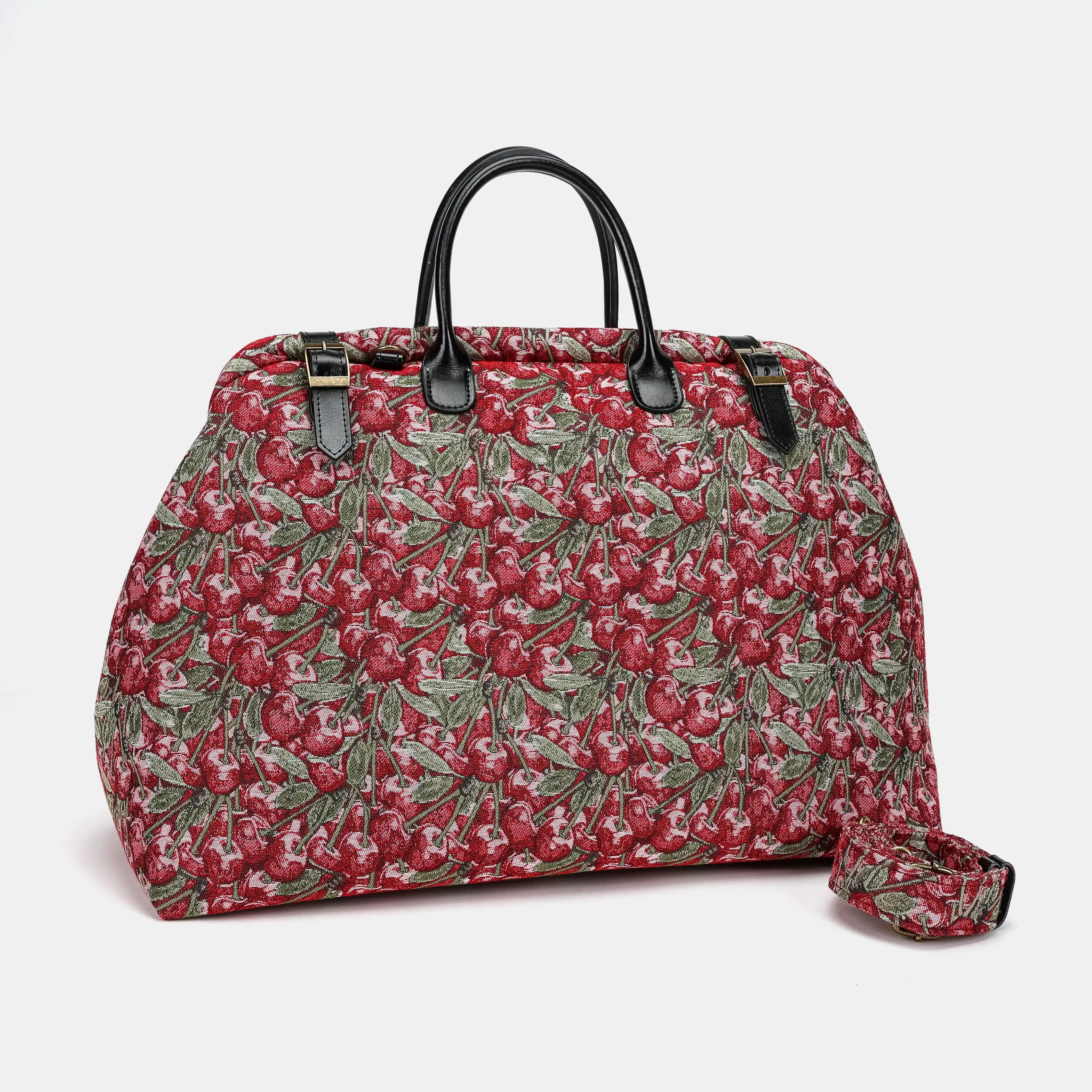 Cherry Cascade Large Carpetbag - Image 5