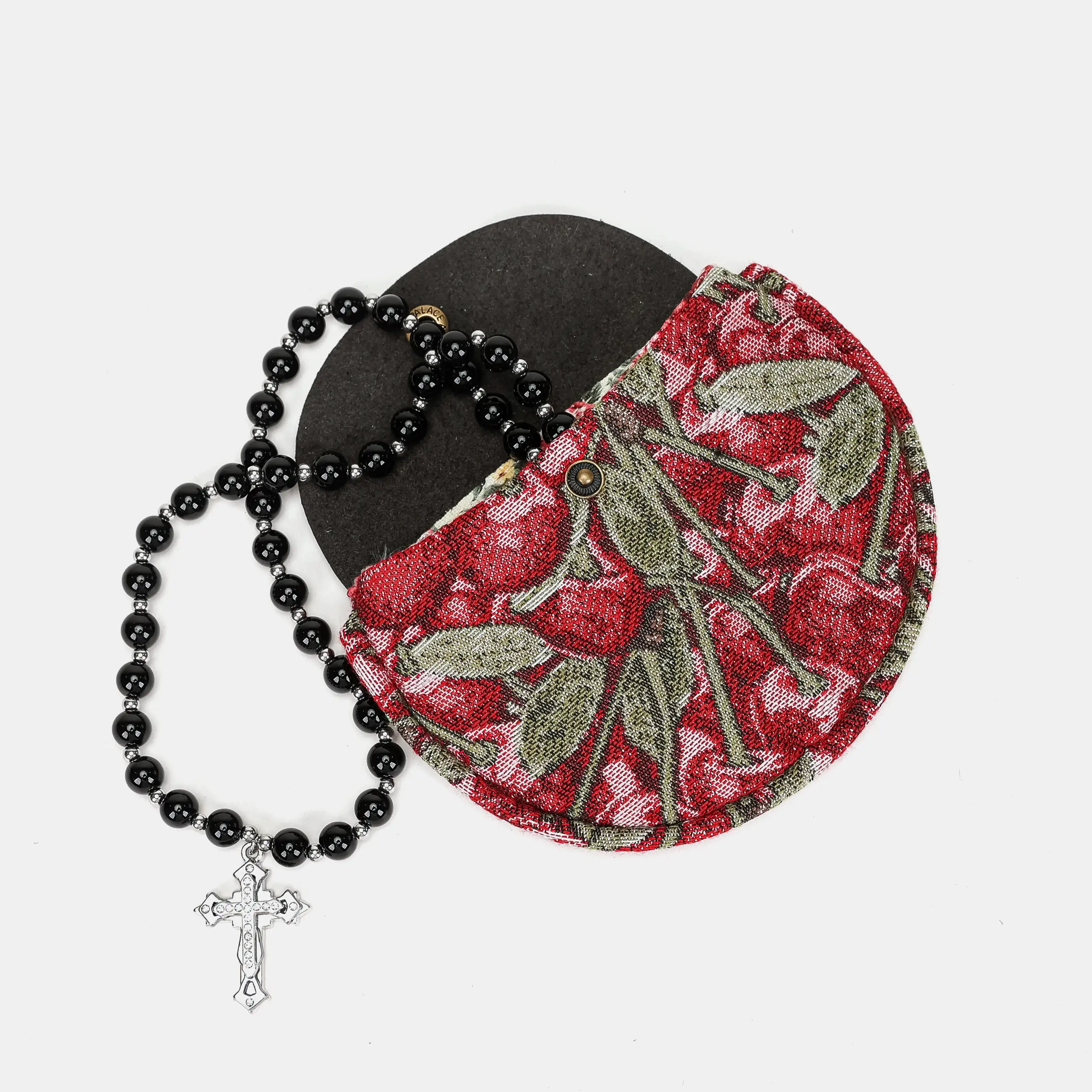 Cherry Cascade Rosary Bag - Image 2
