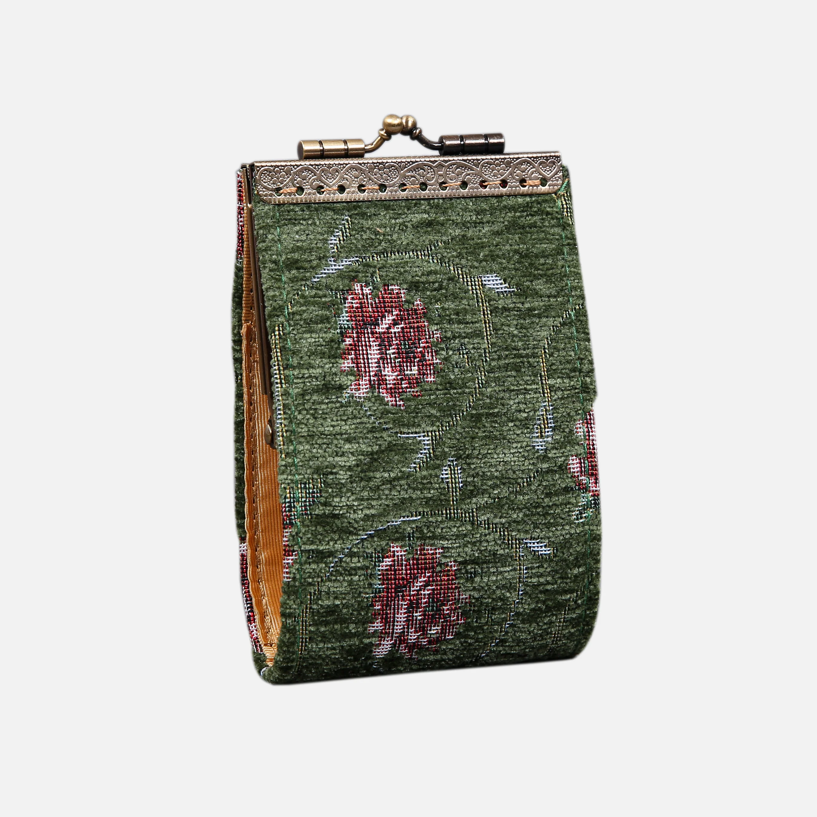 Climbing Rose Arugula Green Card Wallet - Image 3