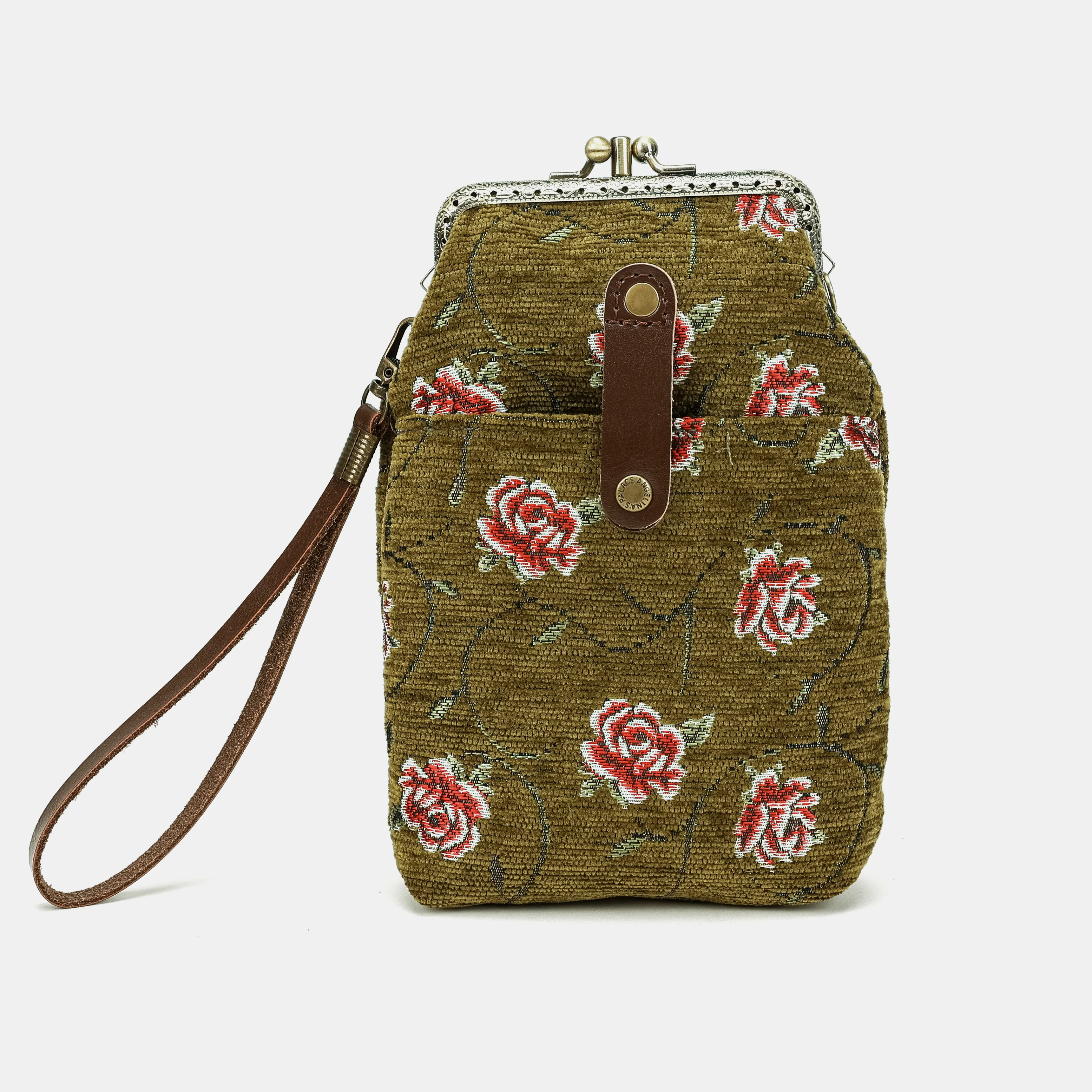 Climbing Rose Avocado Carpet Phone Case - Image 2
