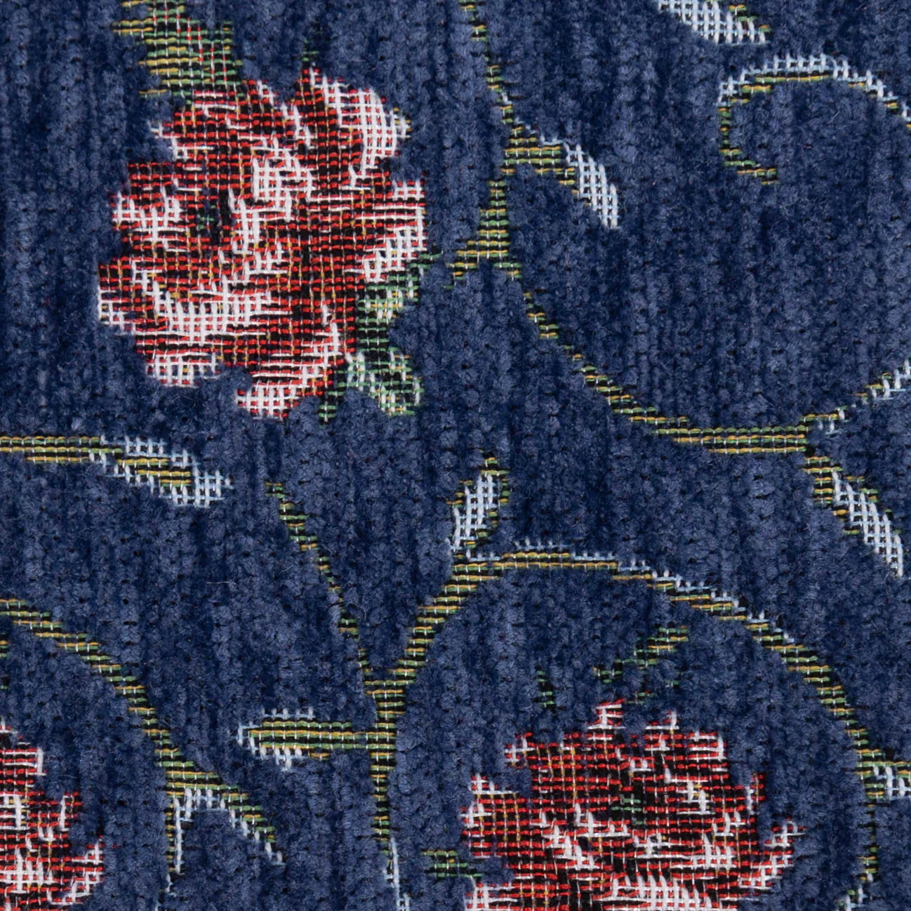 Climbing Rose Blue Checkbook Cover - Image 5
