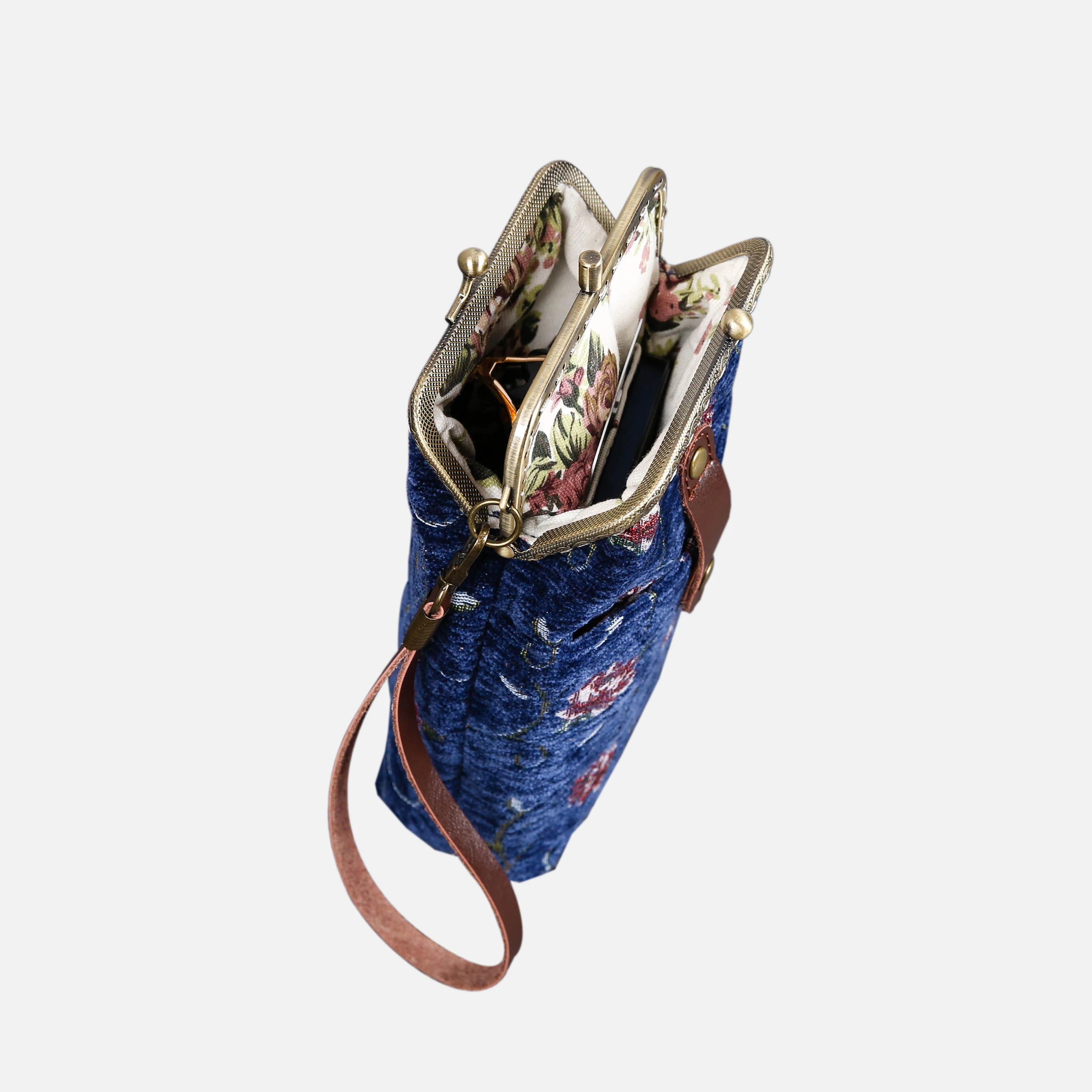 Climbing Rose Blue Series Carpet Phone Case - Image 11
