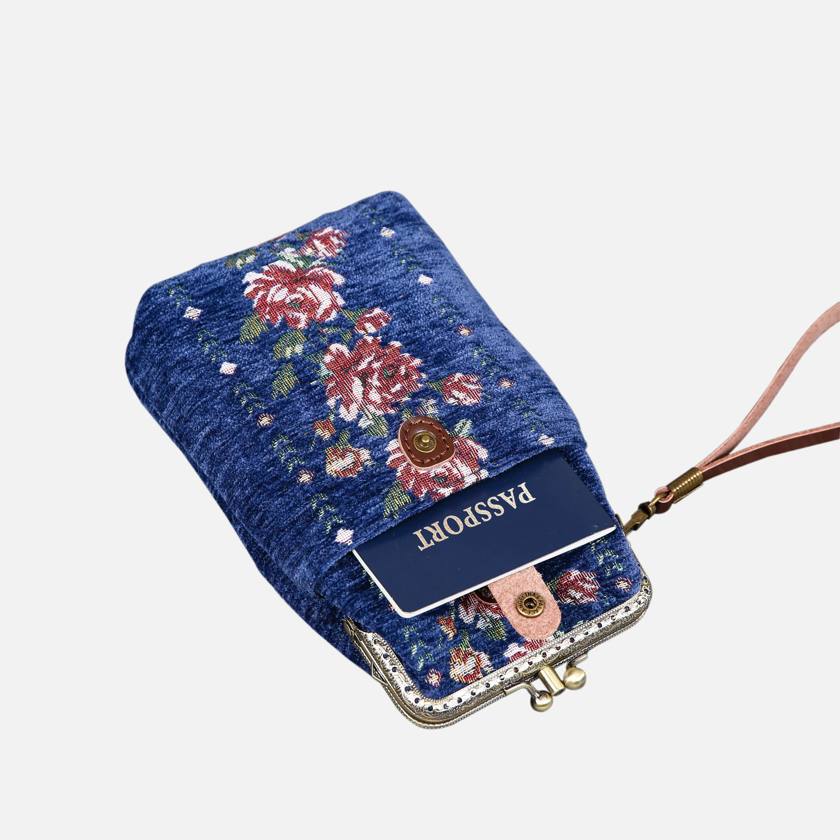 Climbing Rose Blue Series Carpet Phone Case - Image 7