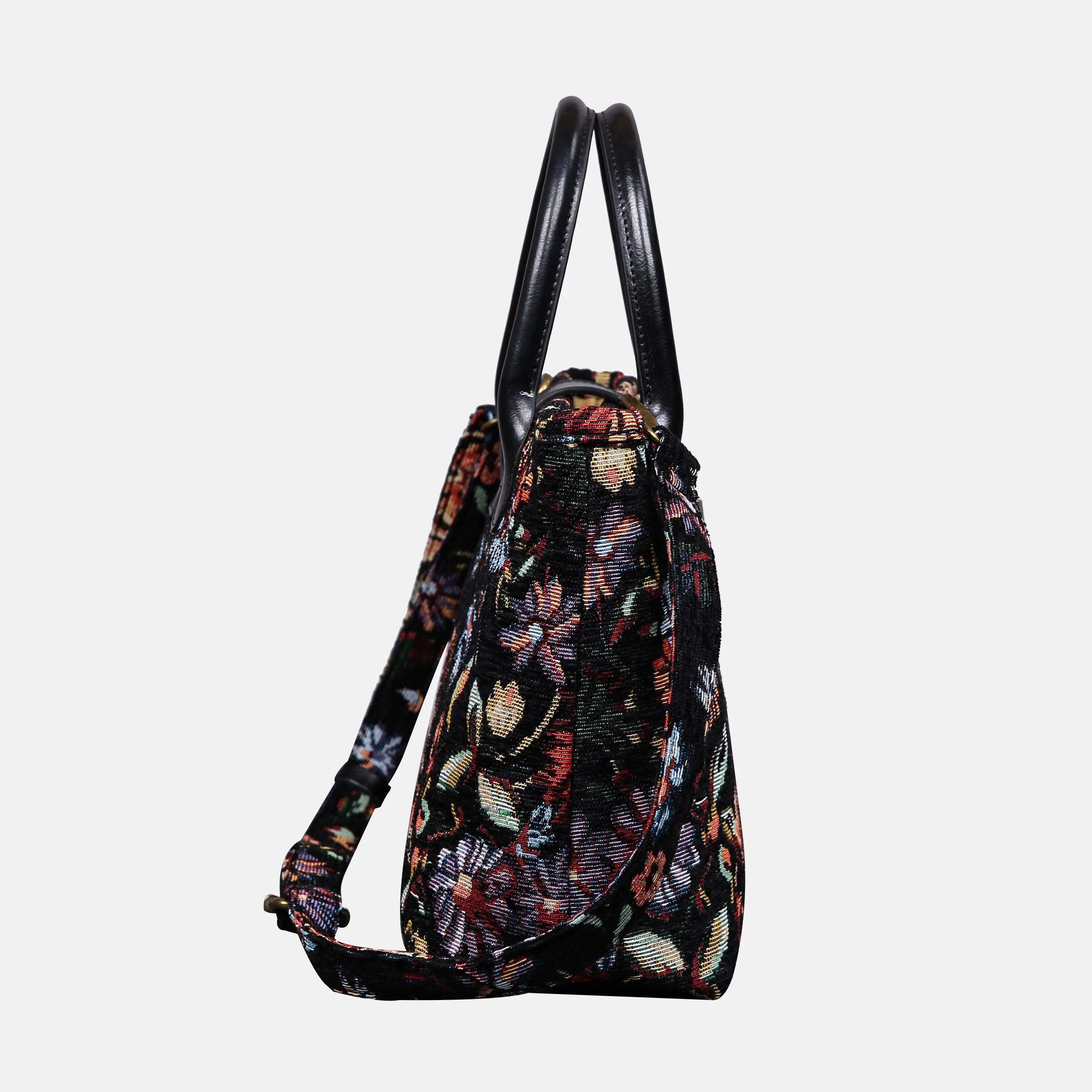 Colorful Cosmos Tuck Lock Carpet Satchel - Image 3