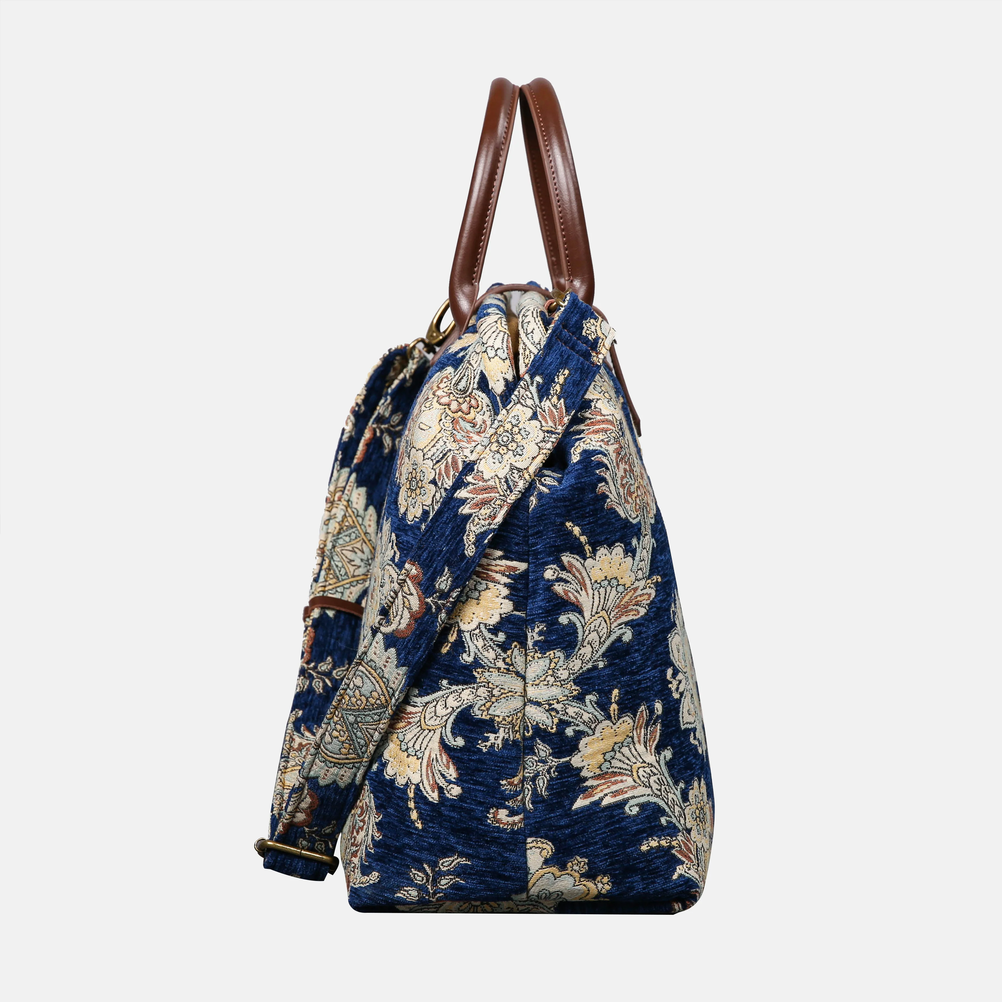 Damask Blue Mary Poppins Weekender - Image 3