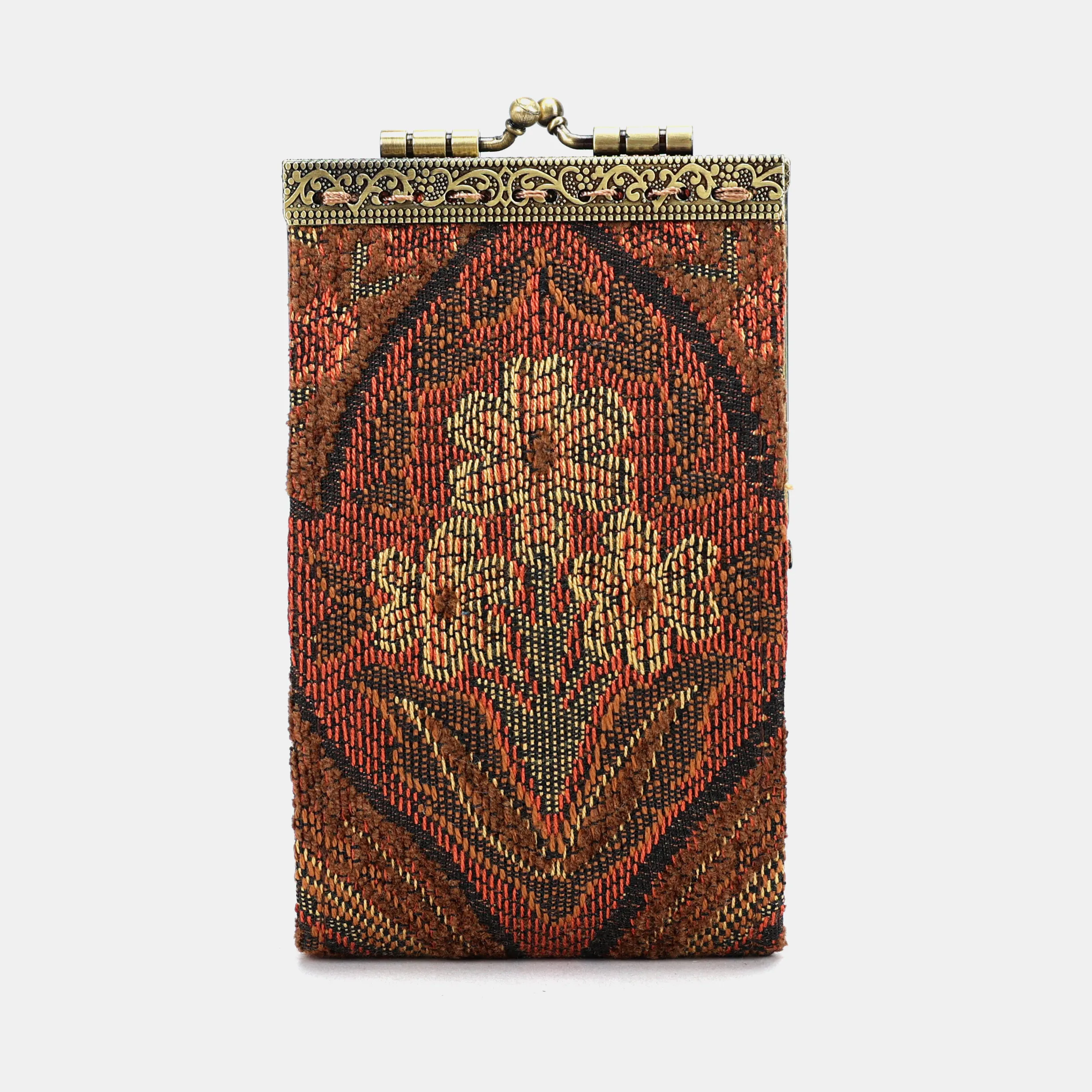 Damask D. Brown Card Wallet - Image 5