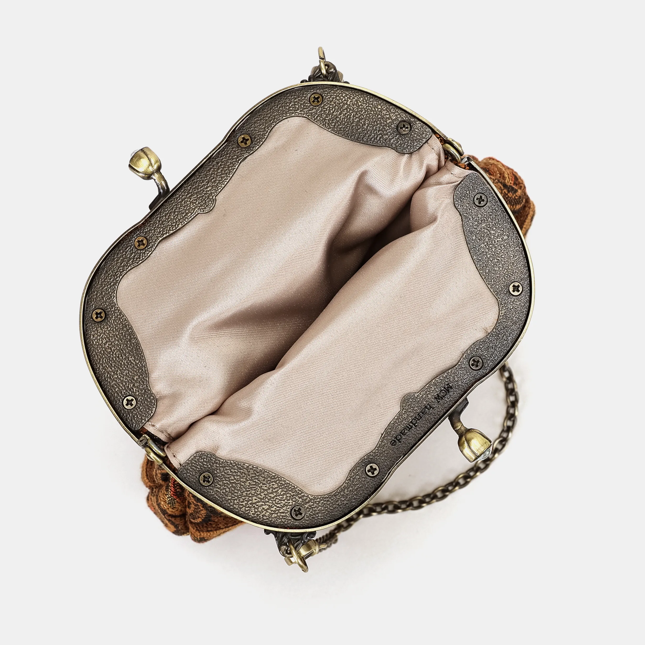 Damask D. Brown Chatelaine Purse Medium - Image 4