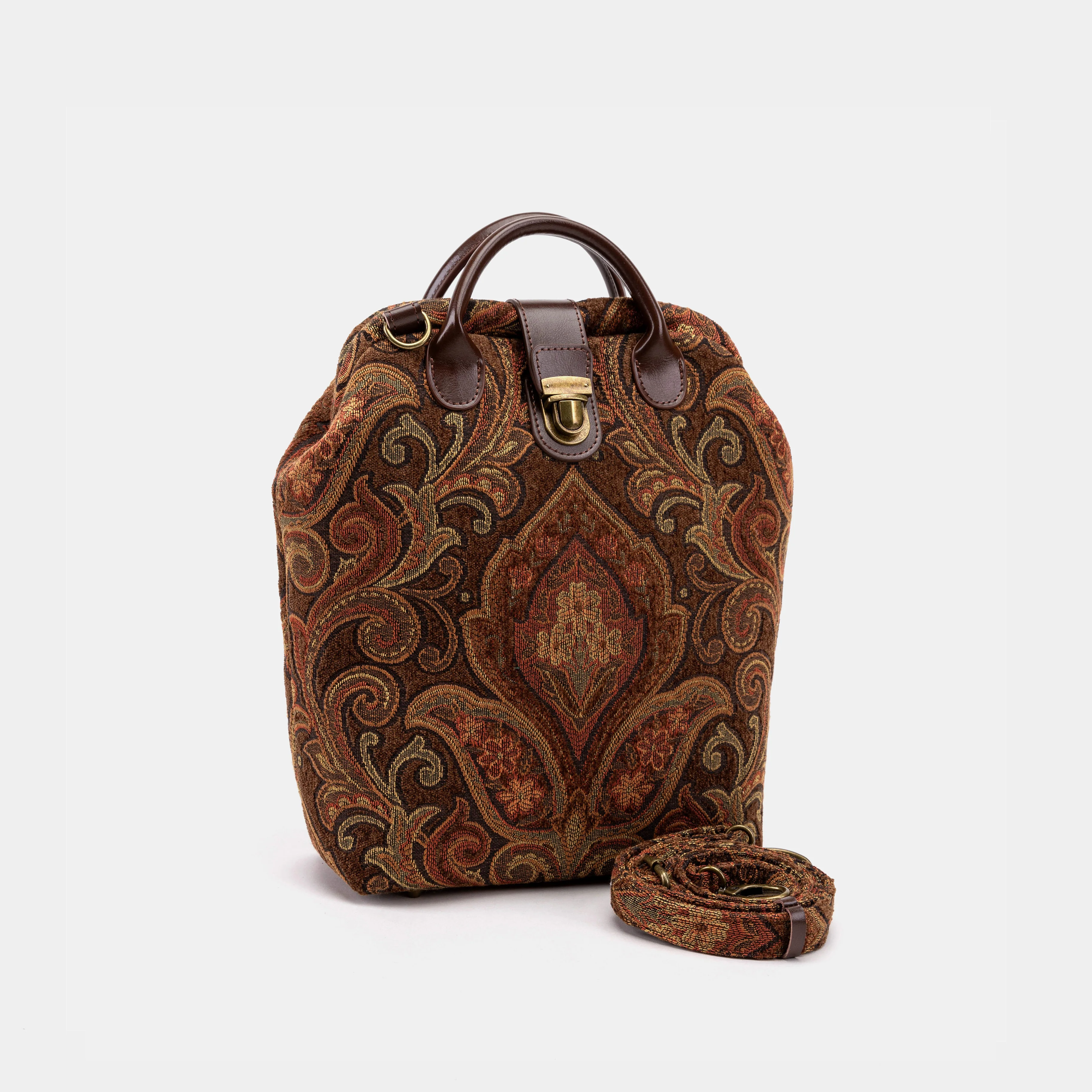 Damask D. Brown Everyday Backpack
