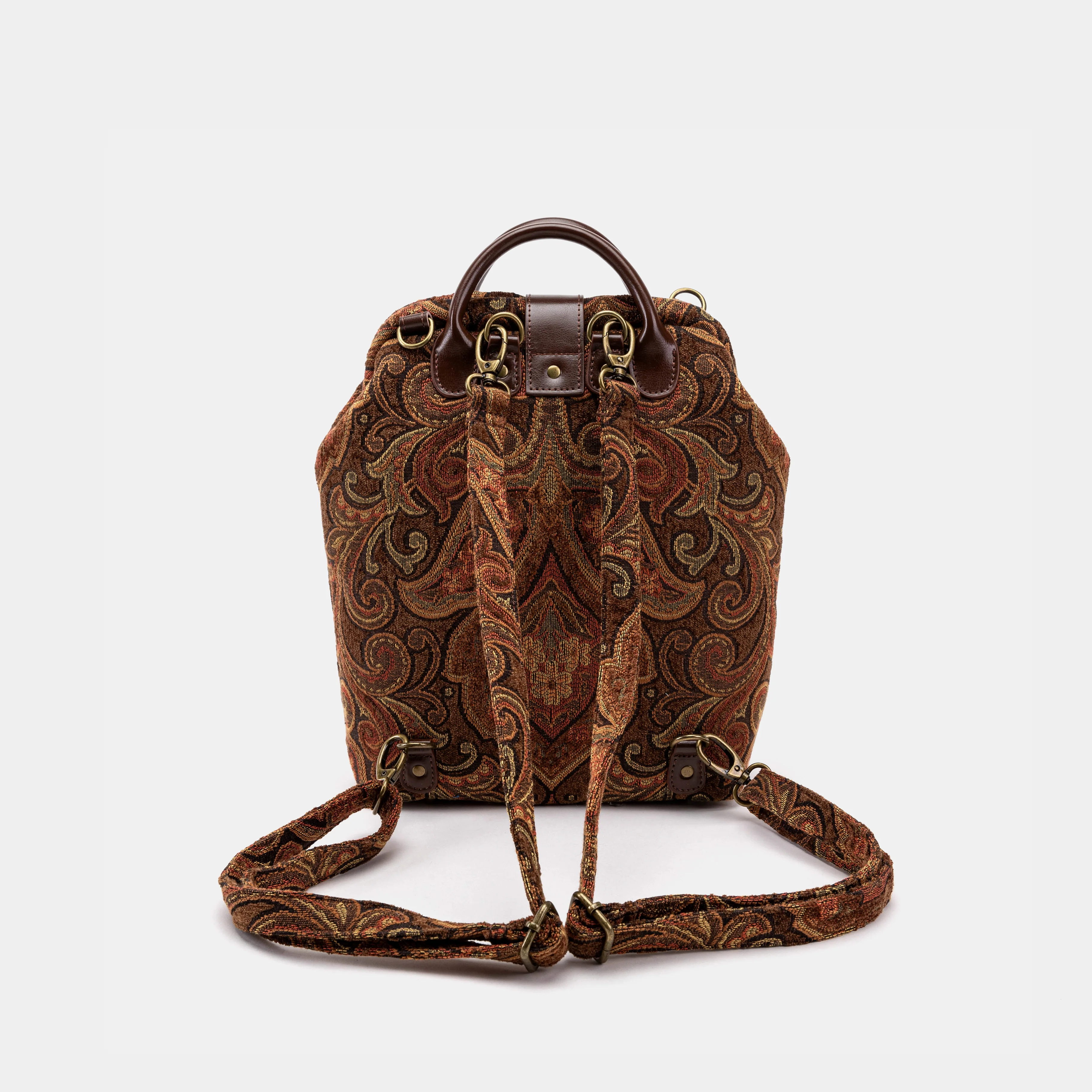 Damask D. Brown Everyday Backpack - Image 5