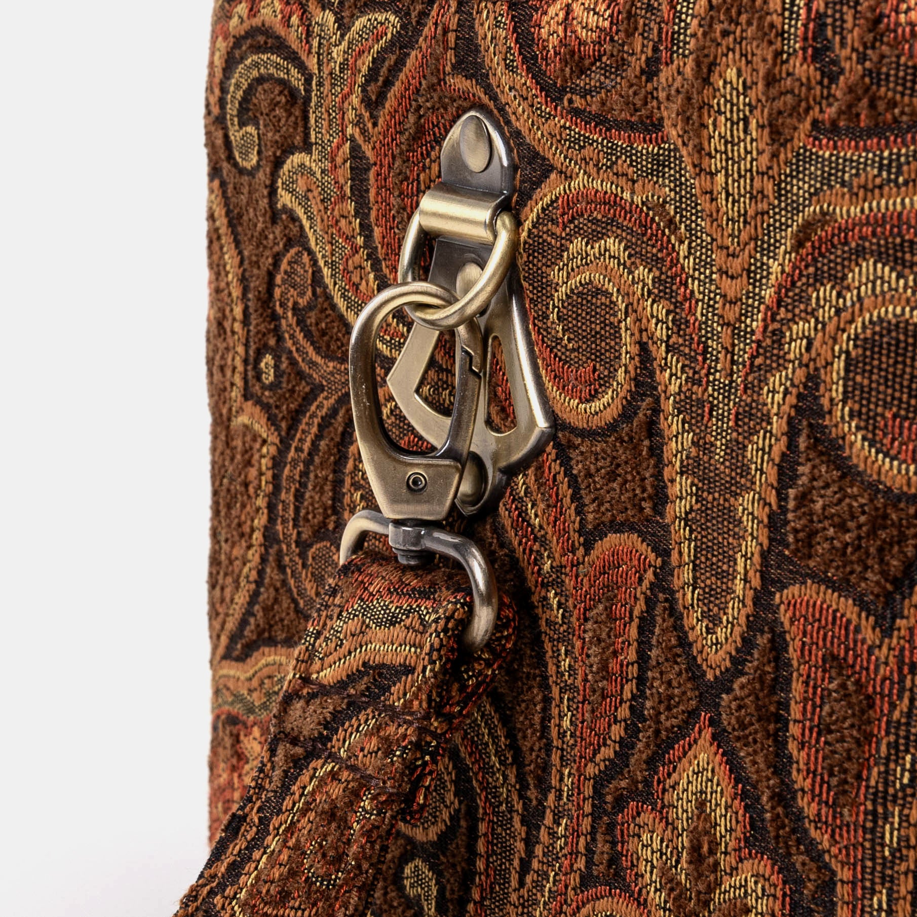 Damask D. Brown Josephine Large Train Case - Image 7