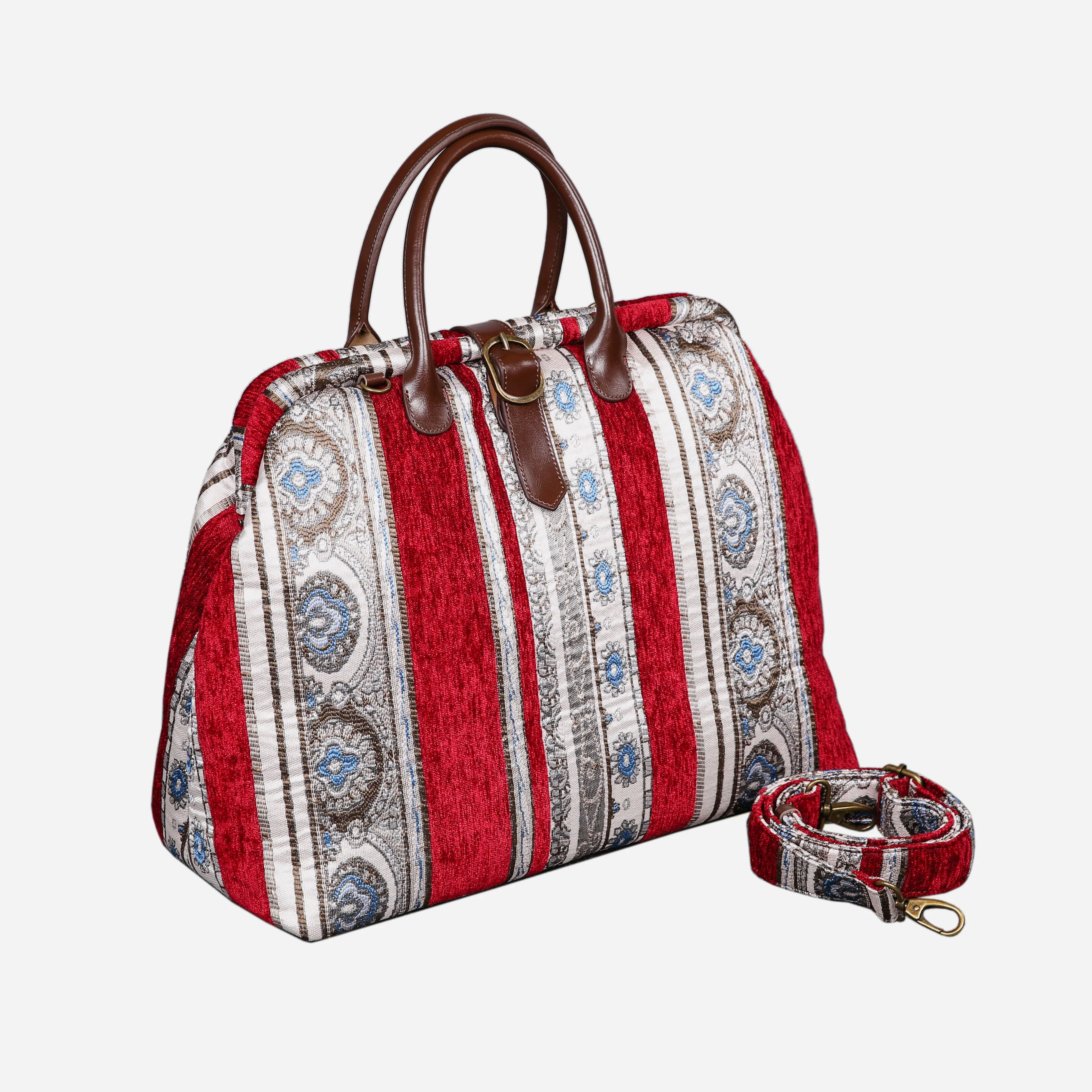 Ethnic Stripes Red Mary Poppins Weekender - Image 2