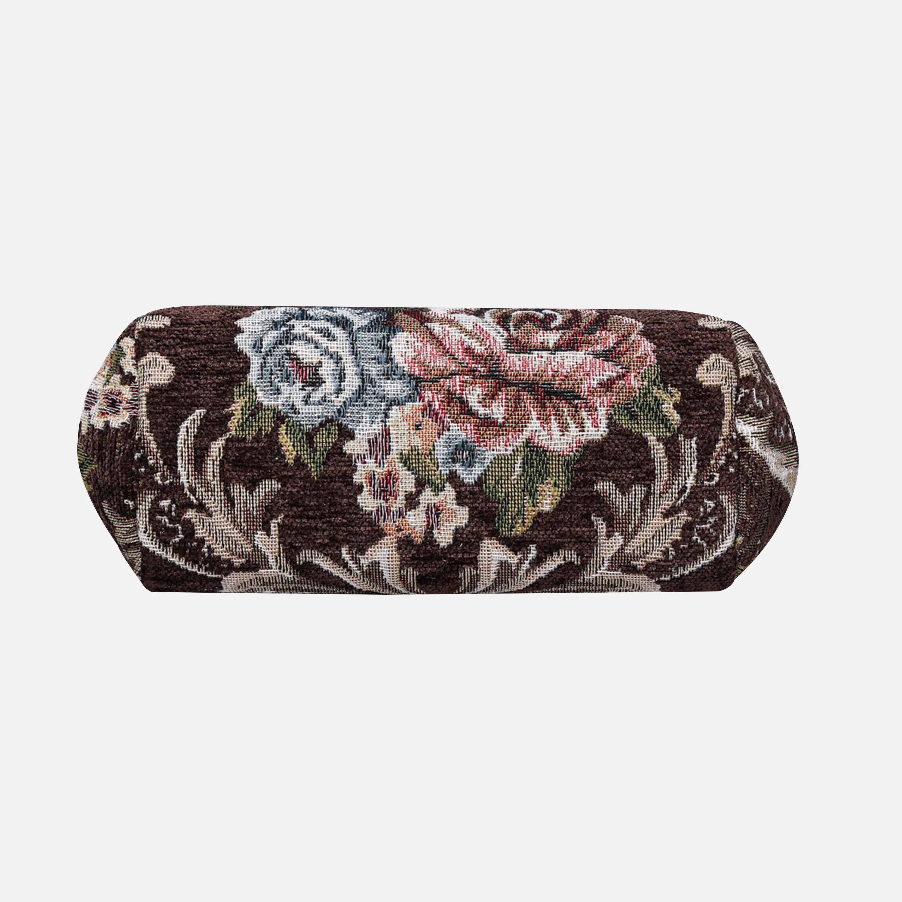Floral Brown Evening Bag Clutch - Image 4