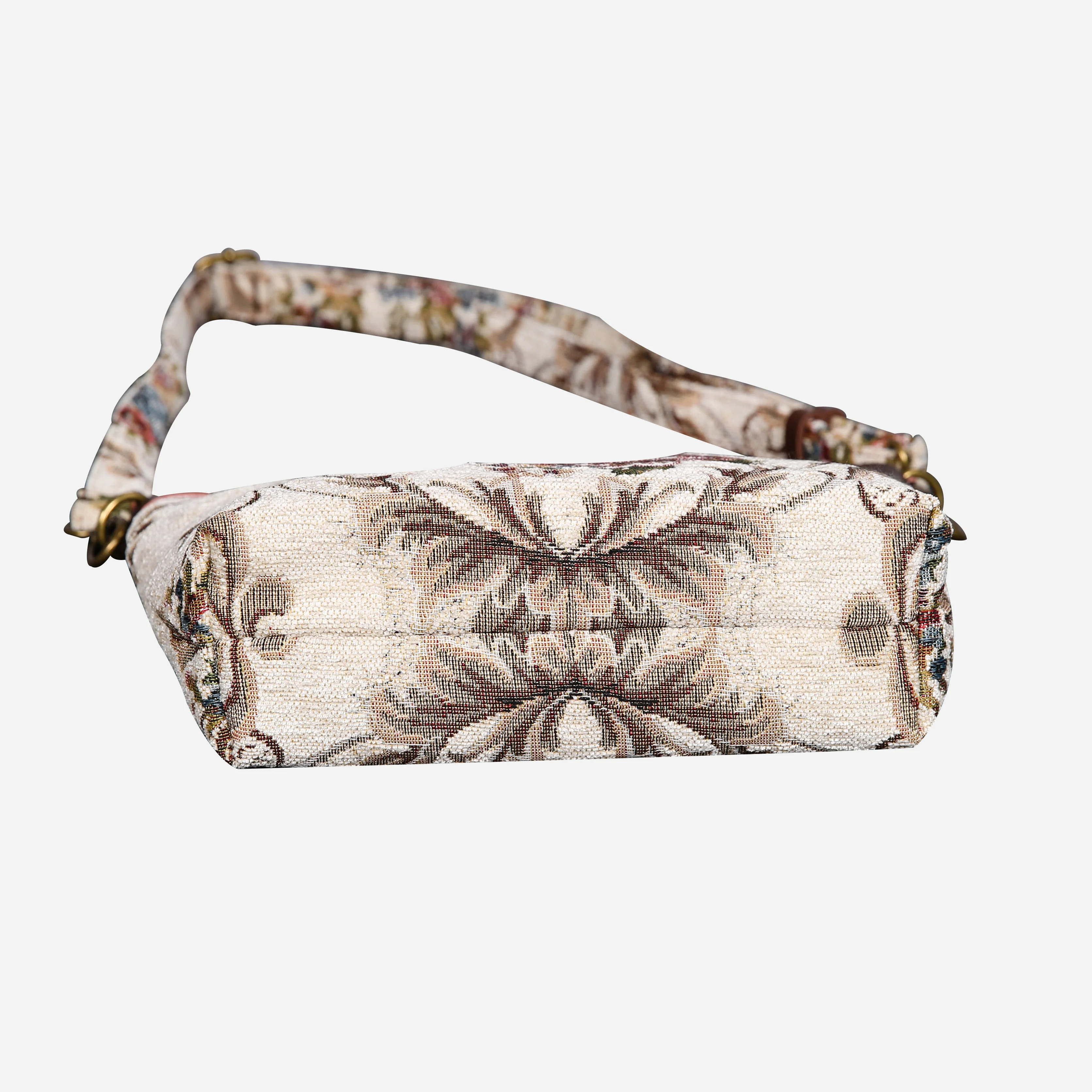 Floral Cream Butterfly Crossbody Bag - Image 4