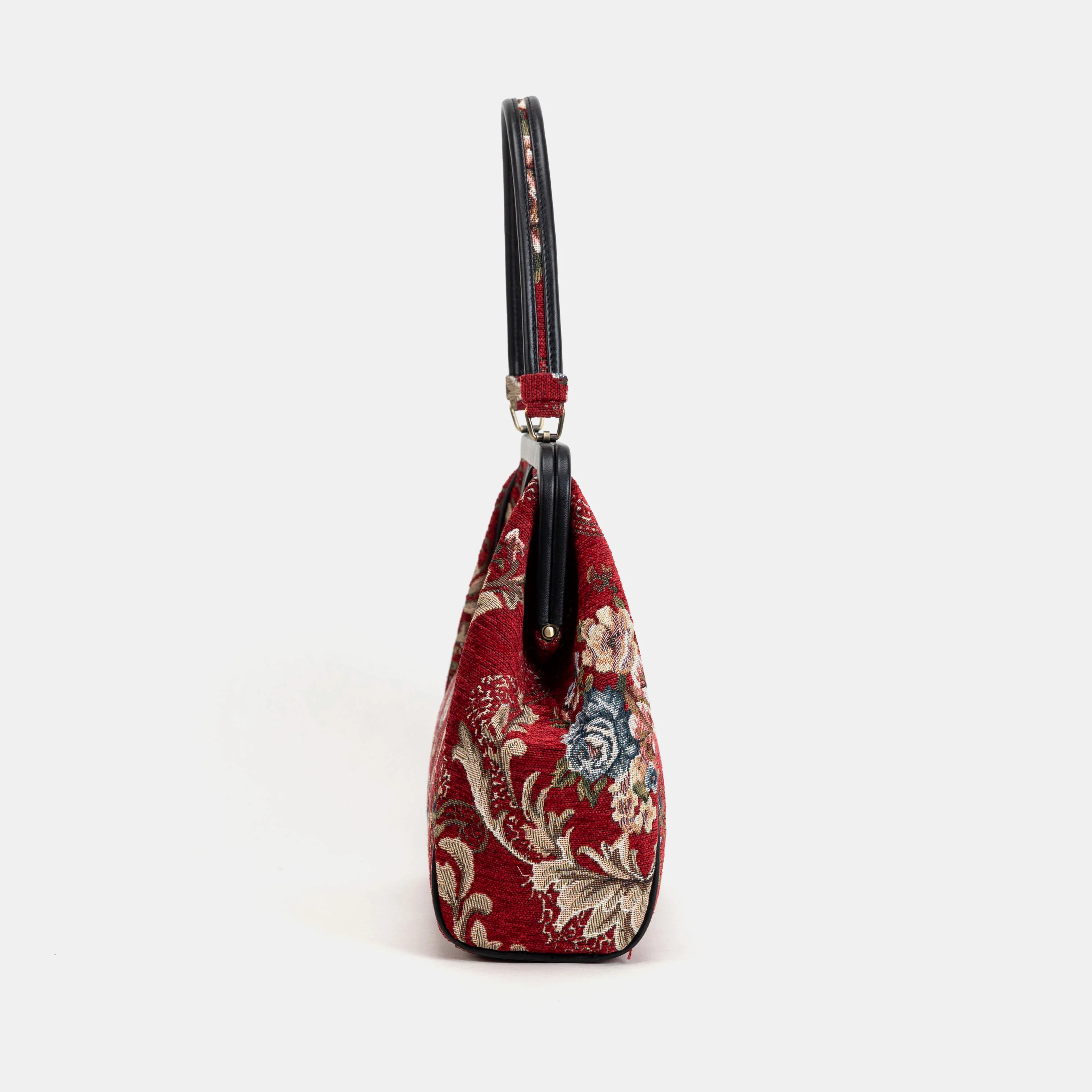 Floral Red Alma Shoulder Bag - Image 3