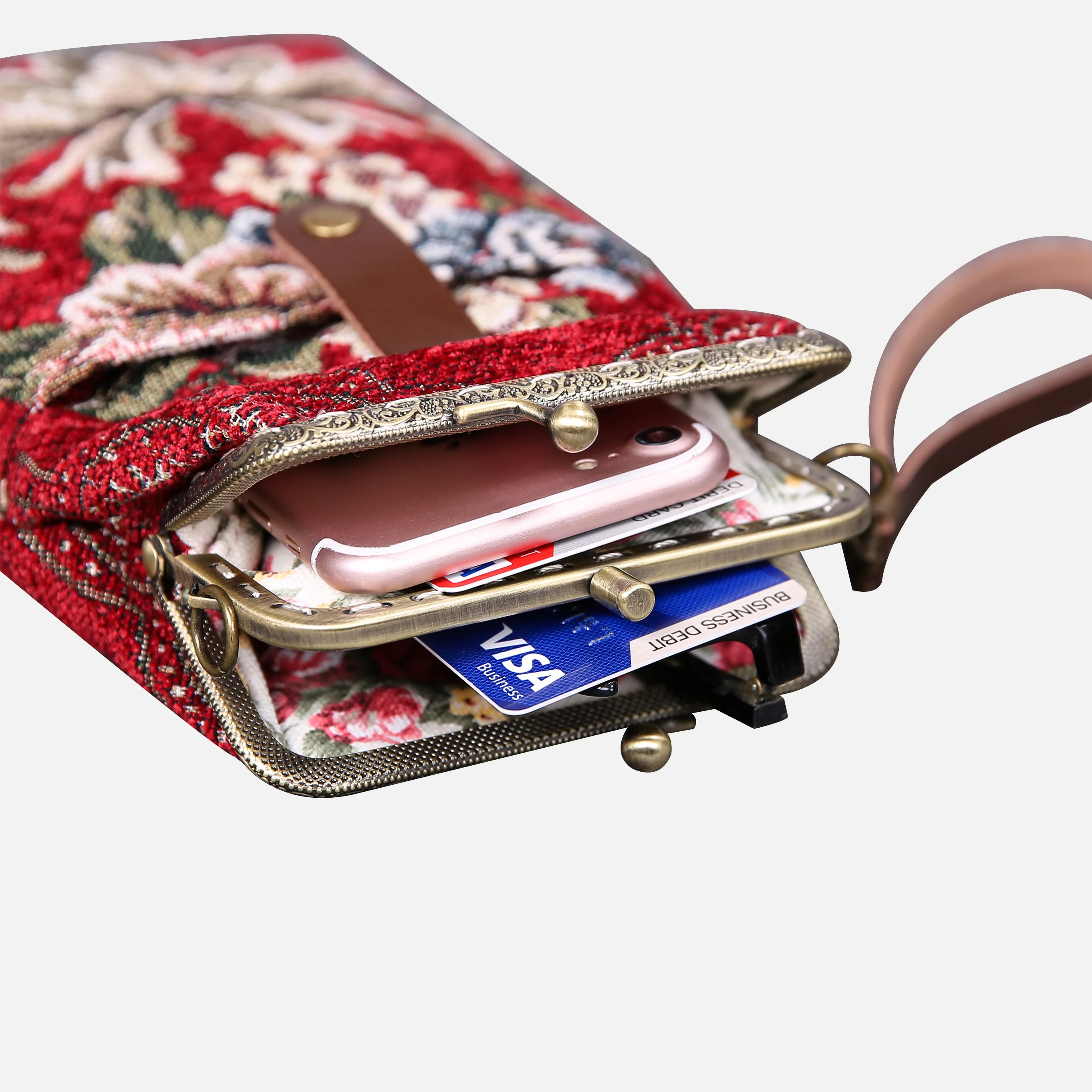 Floral Red Carpet Phone Case - Image 8