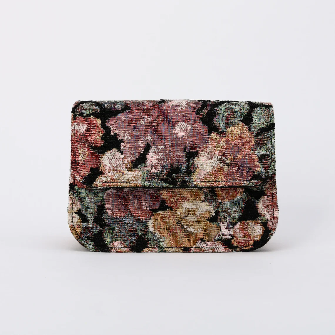 Floral Rose Flap Crossbody Bag - Image 5