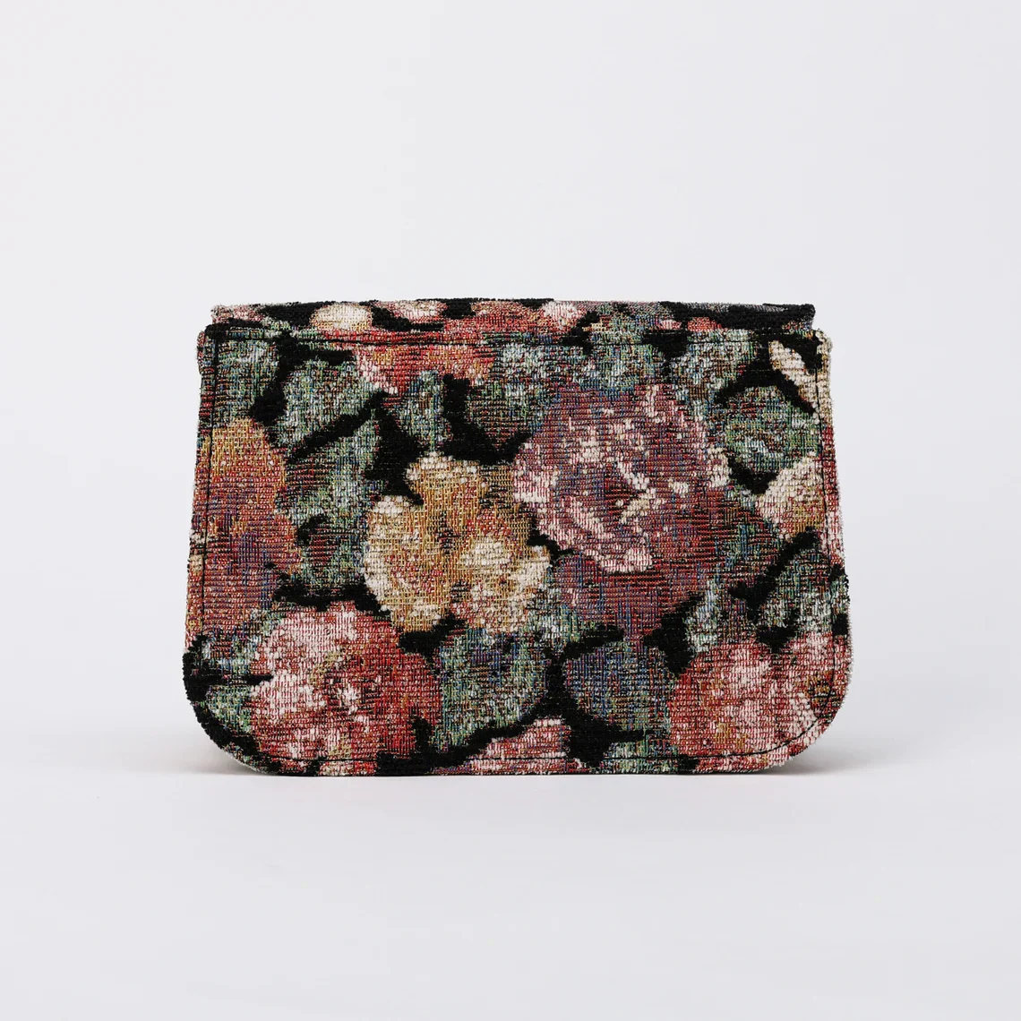 Floral Rose Flap Crossbody Bag - Image 6