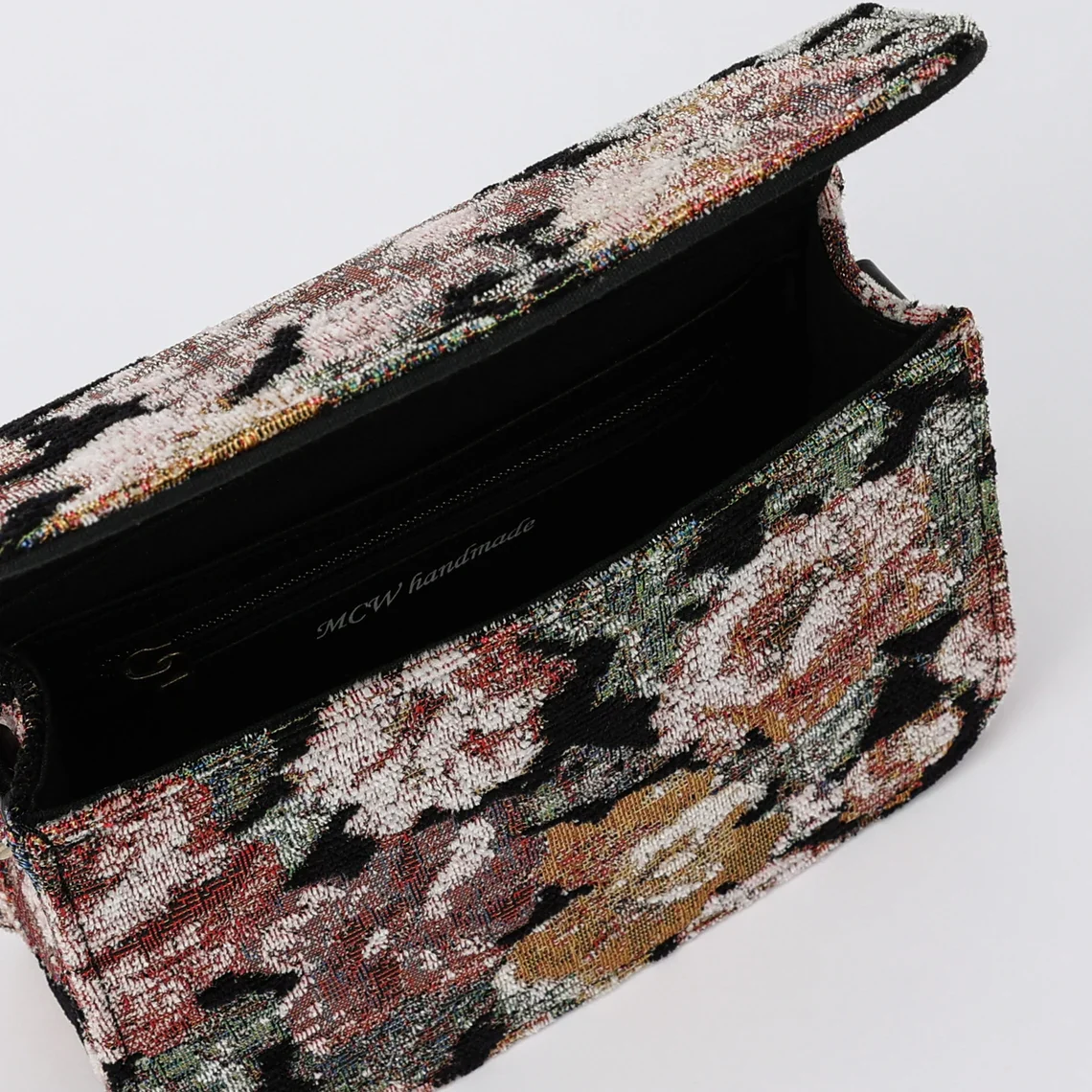 Floral Rose Flap Crossbody Bag - Image 7