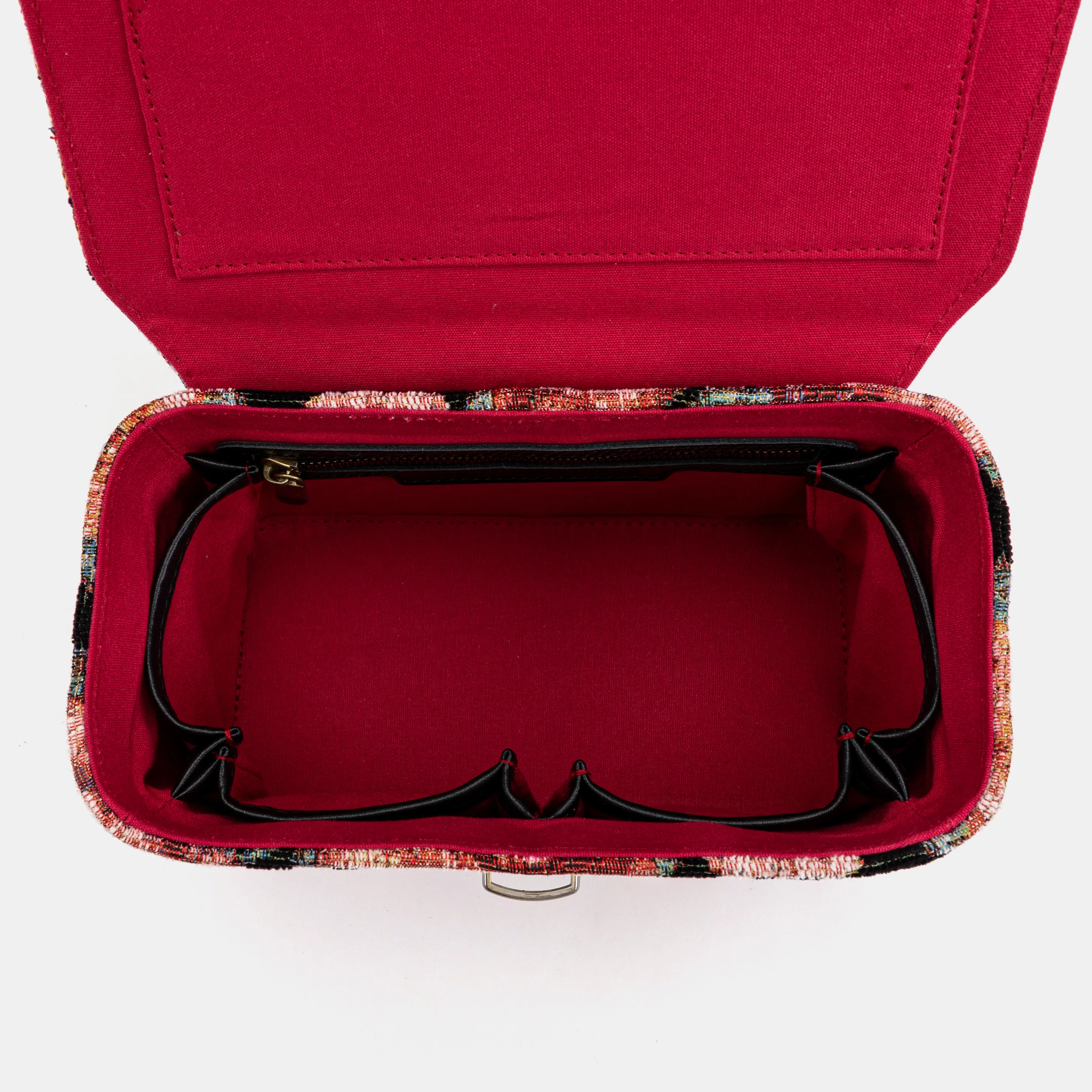 Floral Rose Clara Medium Train Case Purse - Image 4
