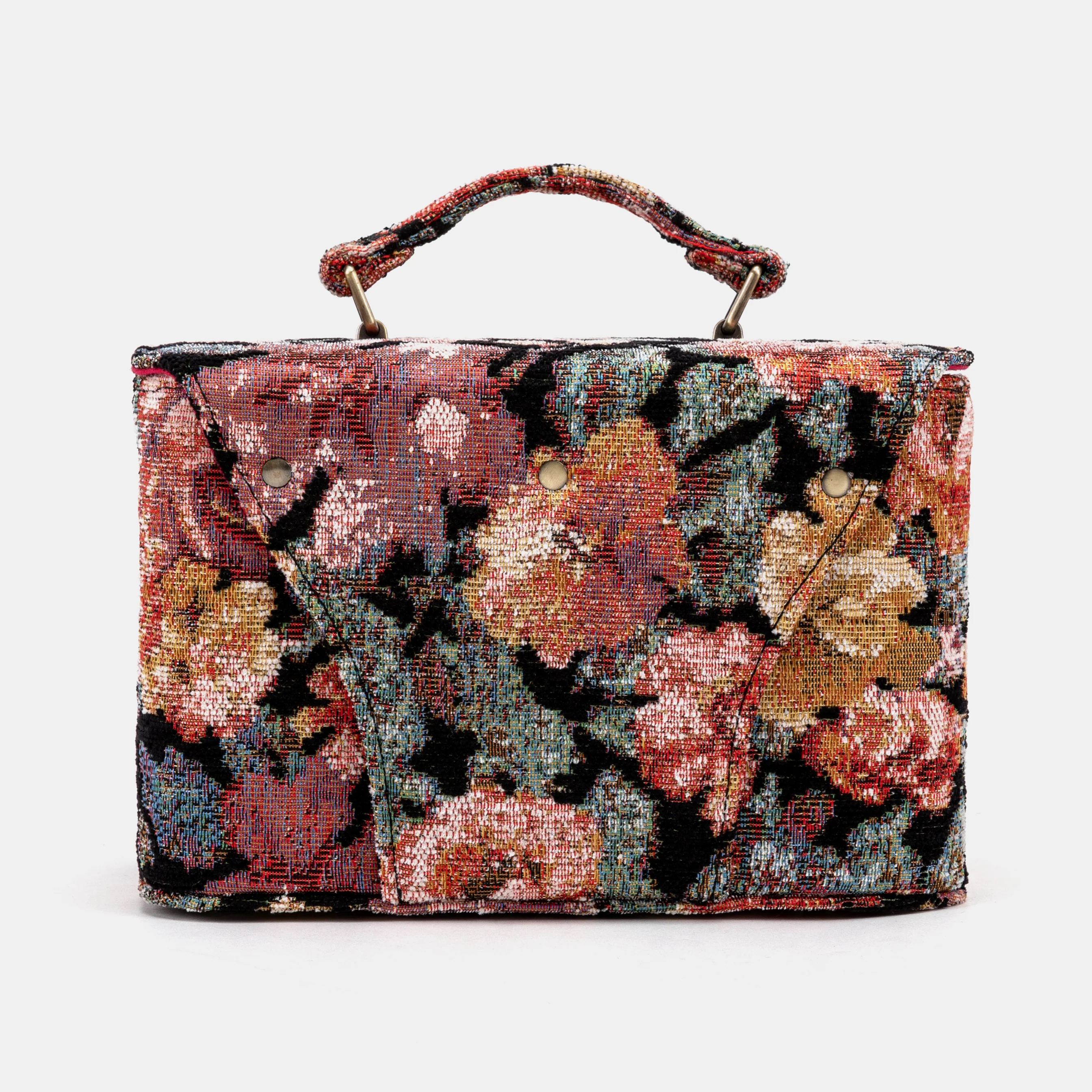 Floral Rose Clara Medium Train Case Purse - Image 6