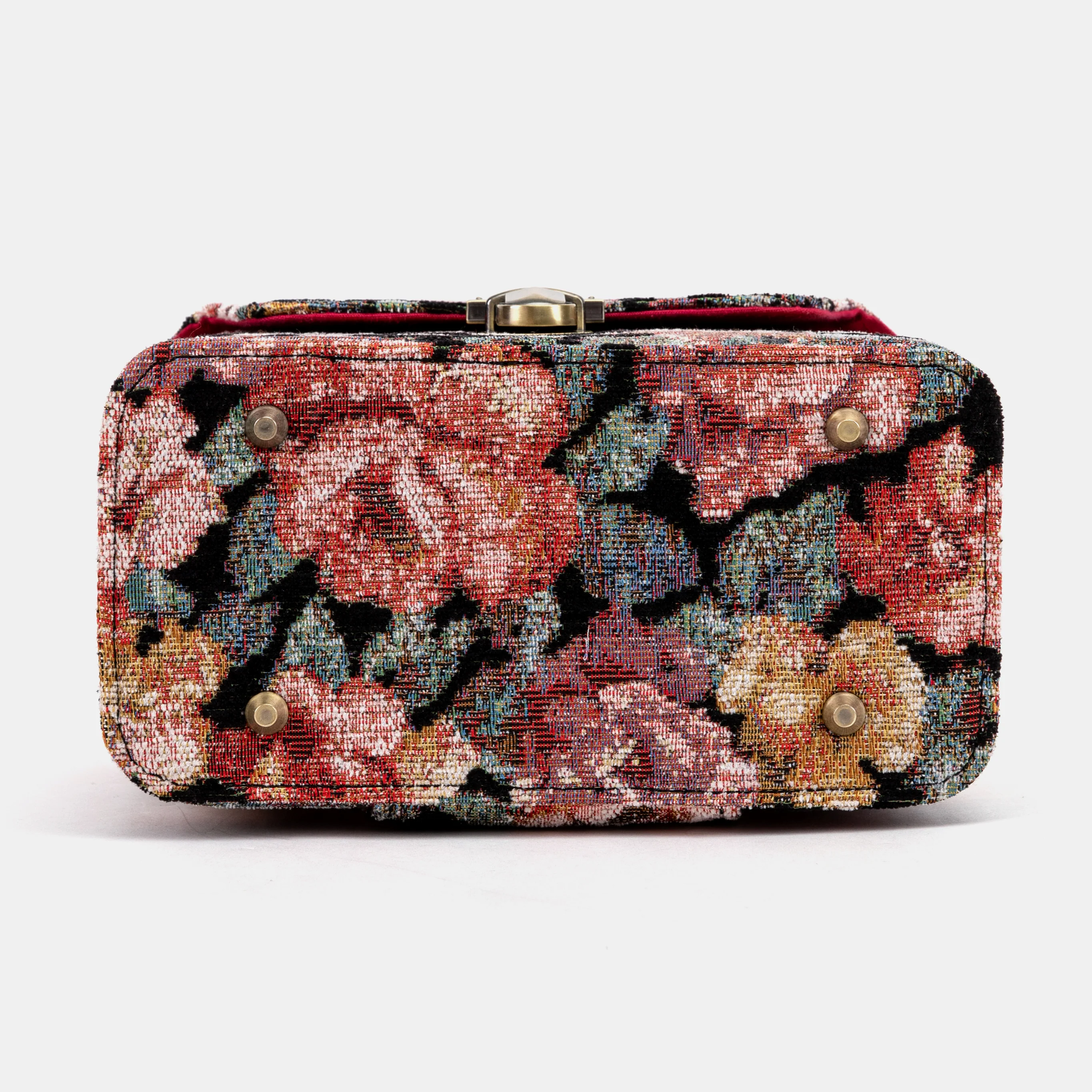 Floral Rose Clara Medium Train Case Purse - Image 7