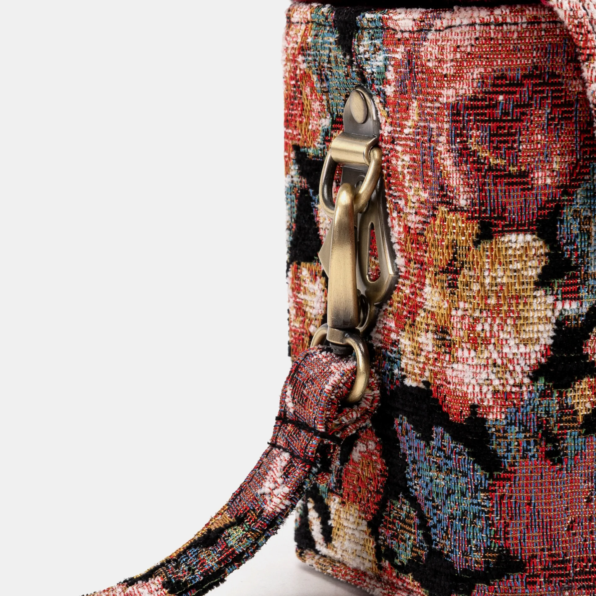 Floral Rose Clara Medium Train Case Purse - Image 9