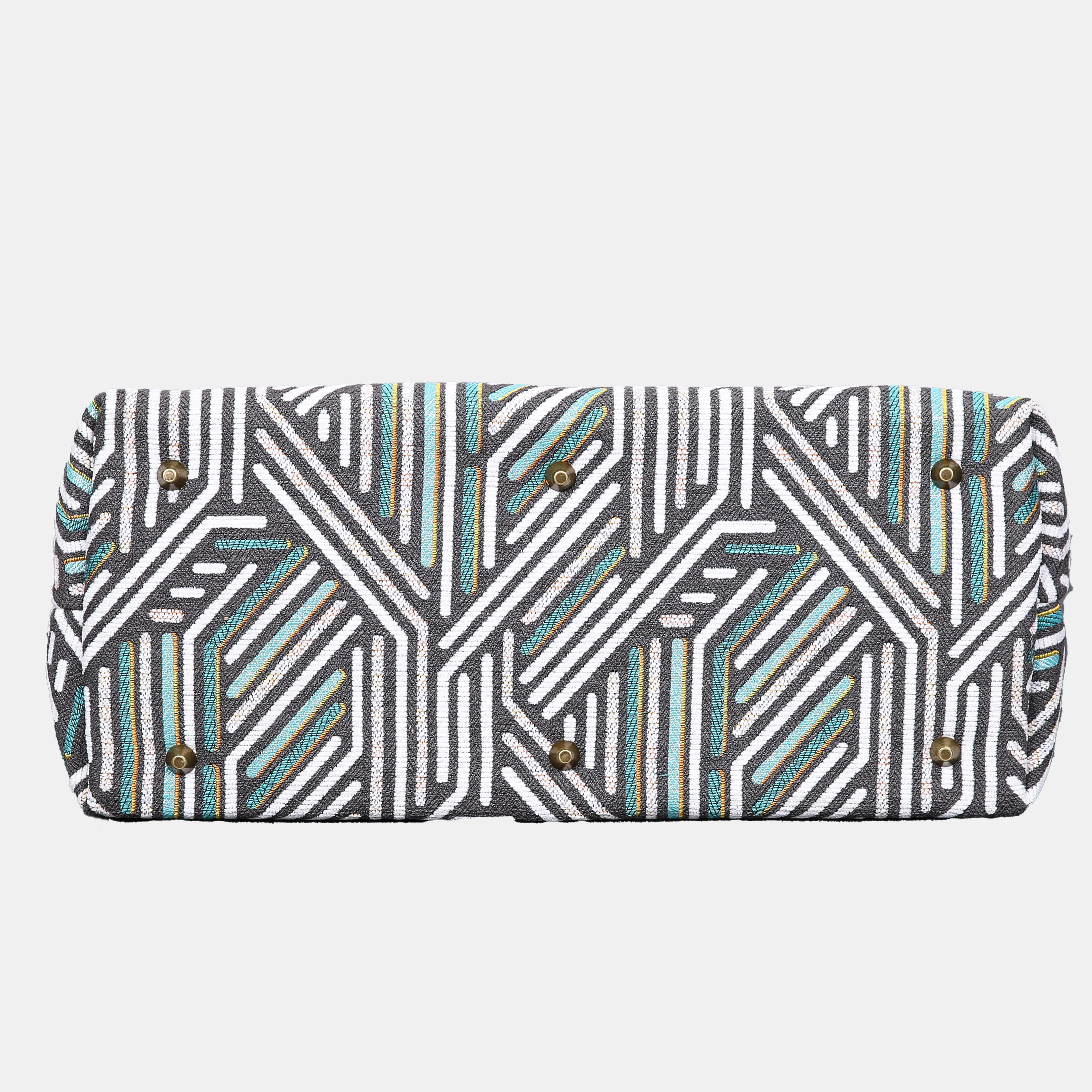 Geometric Green Mary Poppins Weekender - Image 6