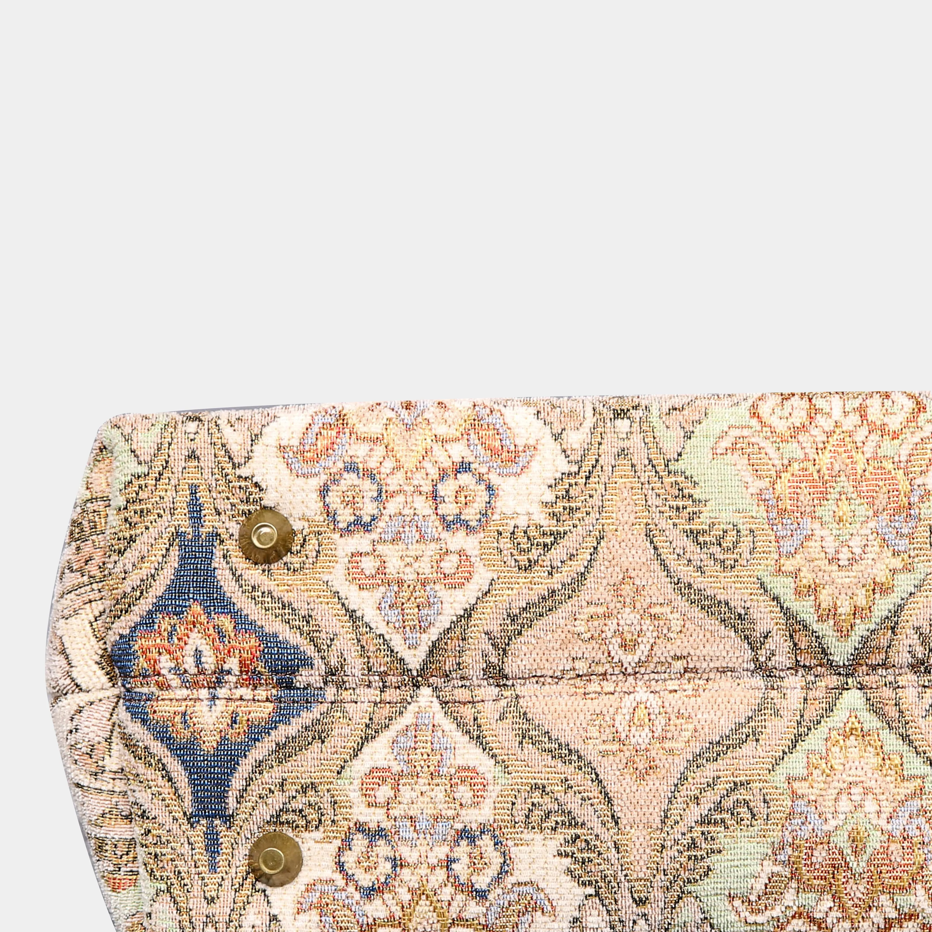 Golden Age Beige Carpet Satchel - Image 6