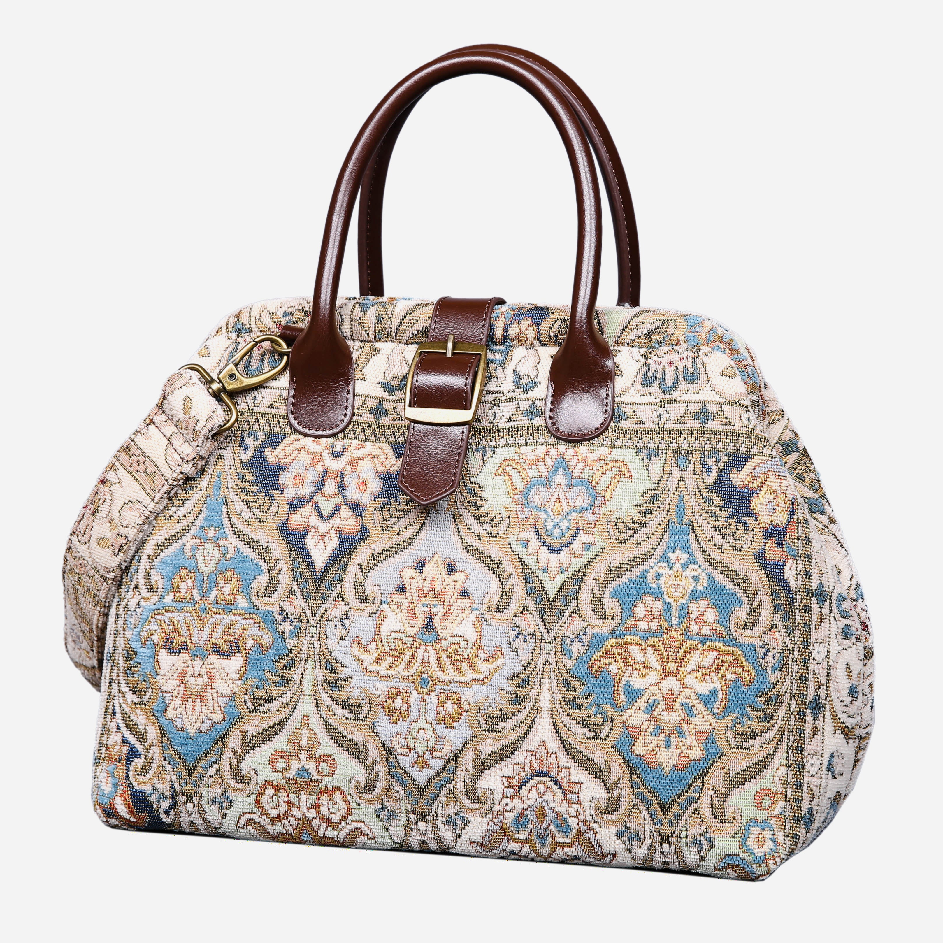 Golden Age Blue Carpet Handbag Purse - Image 4
