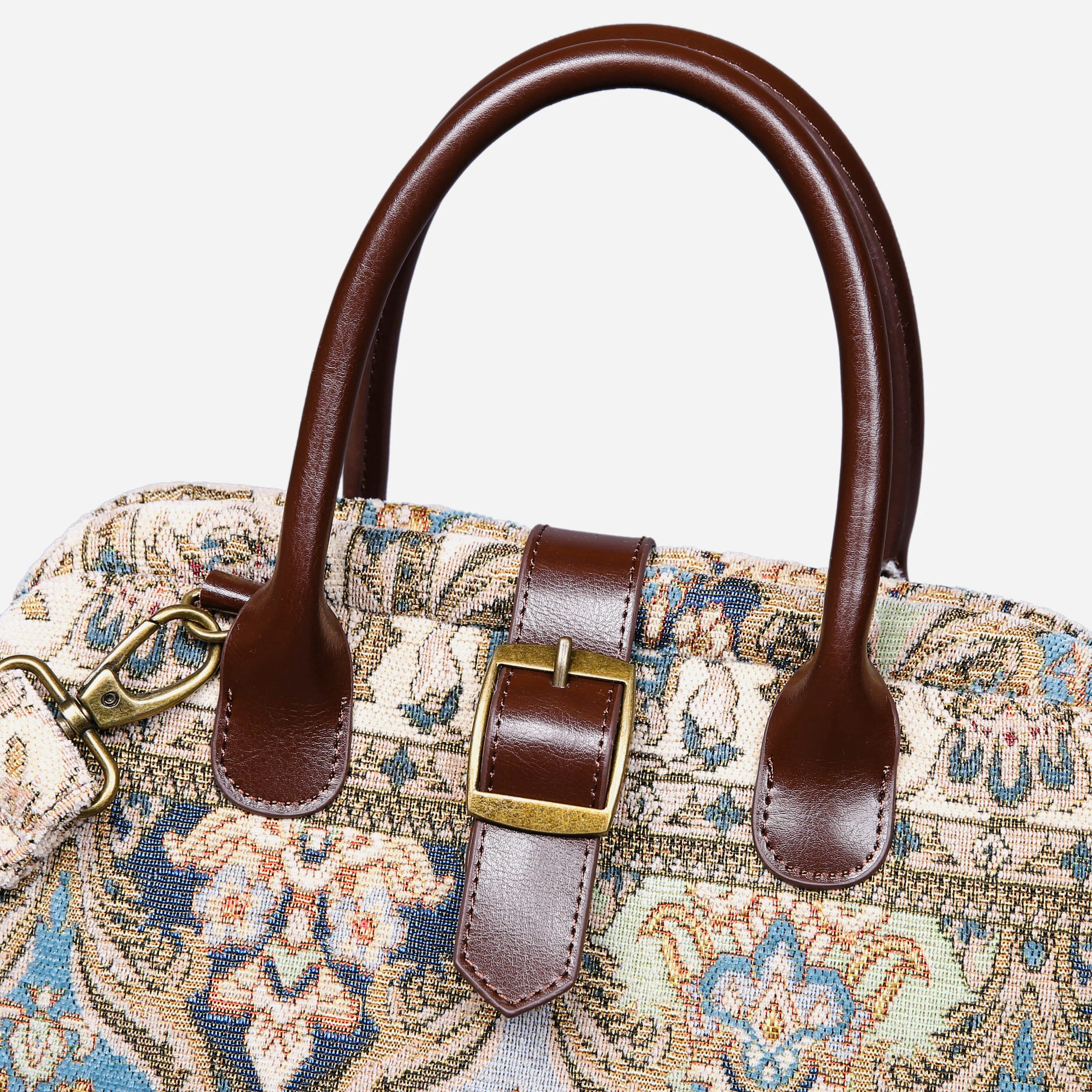 Golden Age Blue Carpet Handbag Purse - Image 6