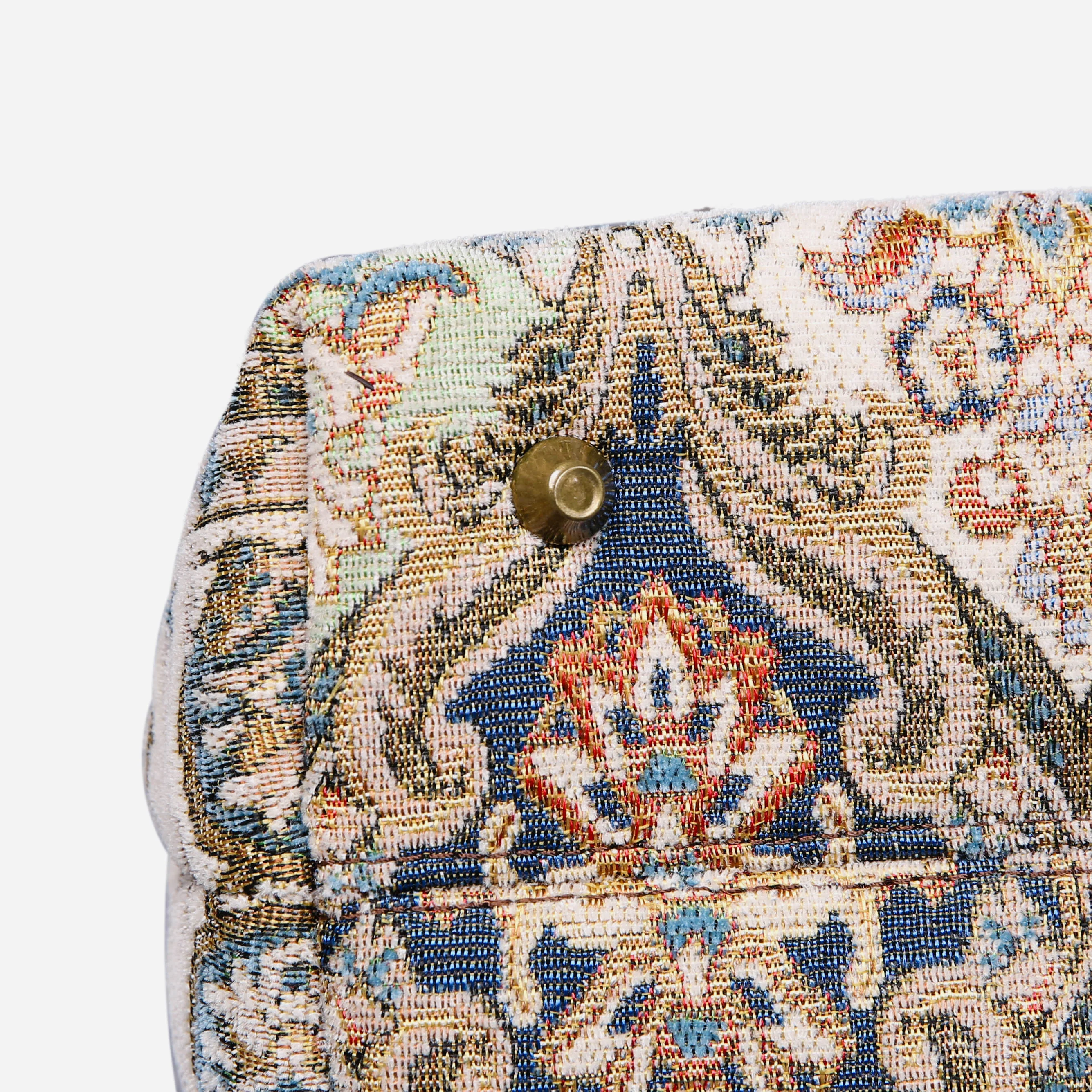 Golden Age Blue Carpet Handbag Purse - Image 7
