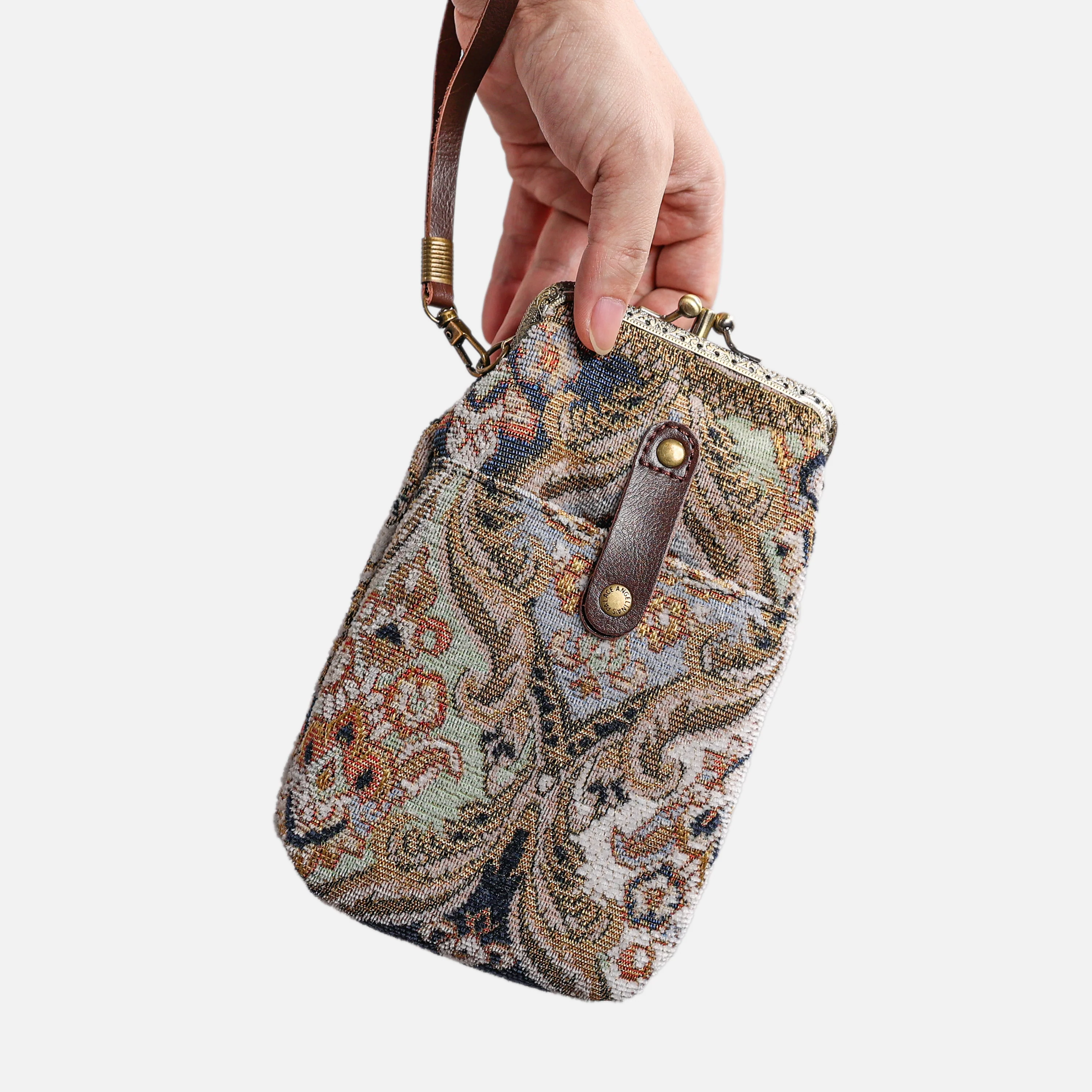 Golden Age Navy Carpet Phone Case