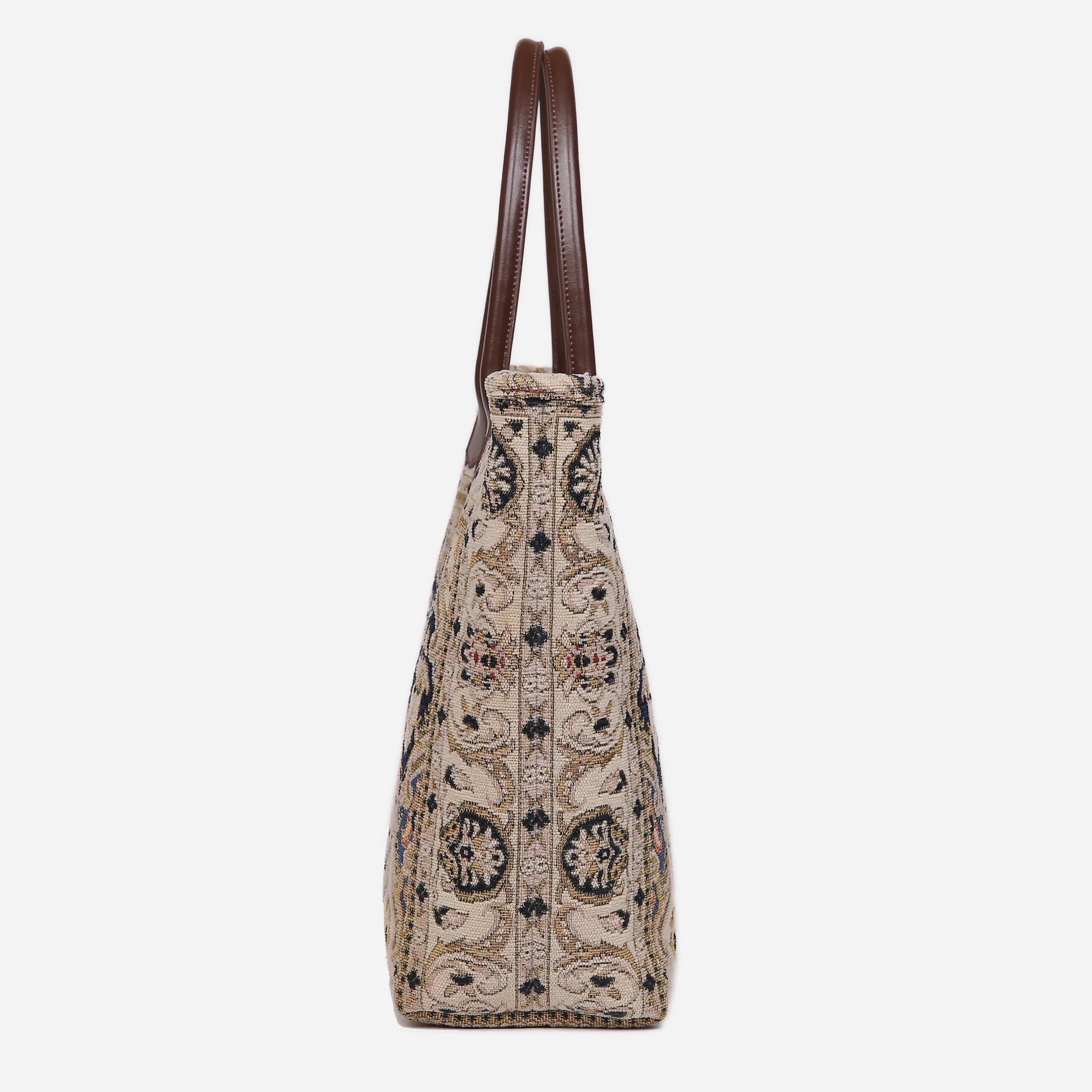 Golden Age Navy Carpet Tote Shopper - Image 5