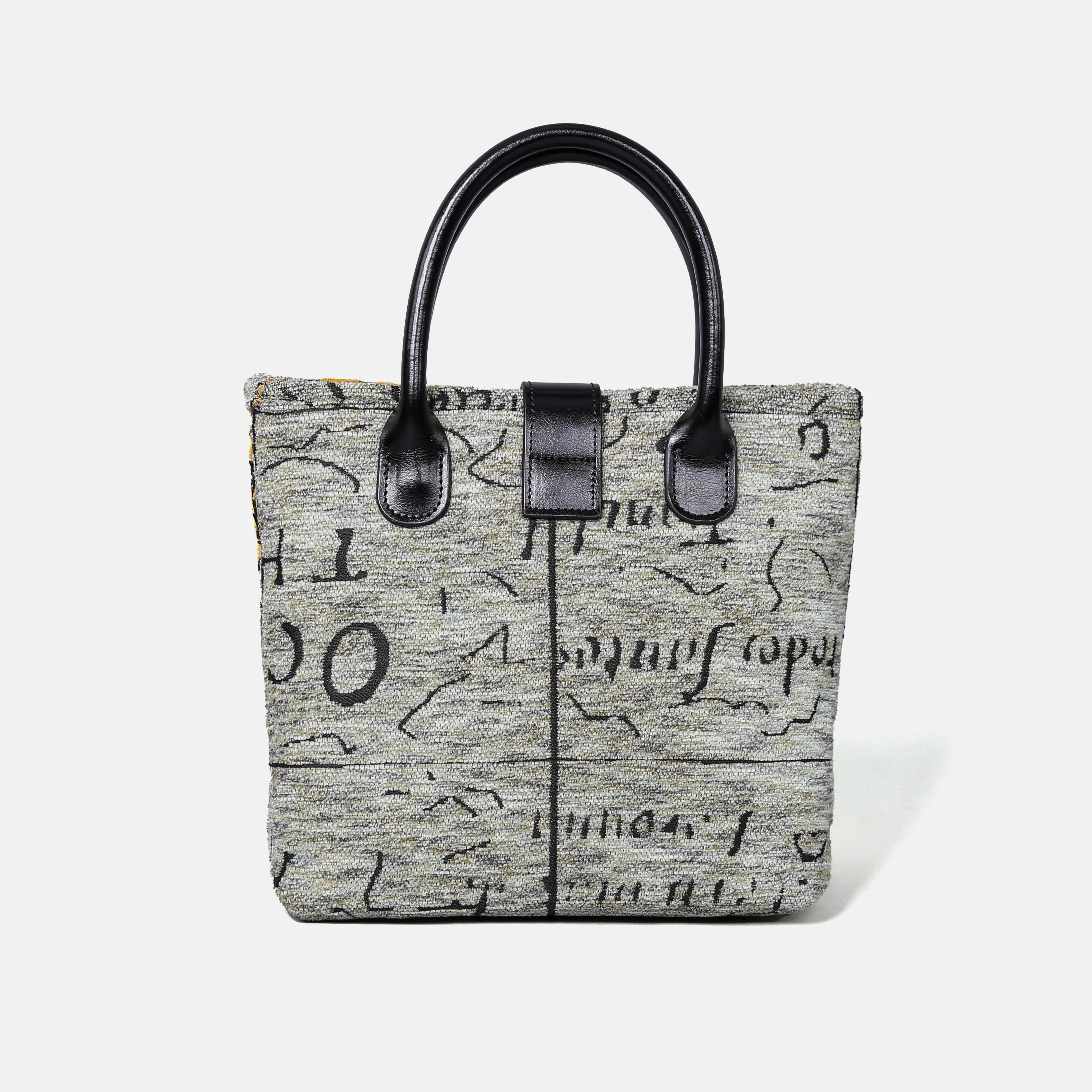 Here Be Dragons Tuck Lock Carpet Satchel - Image 3