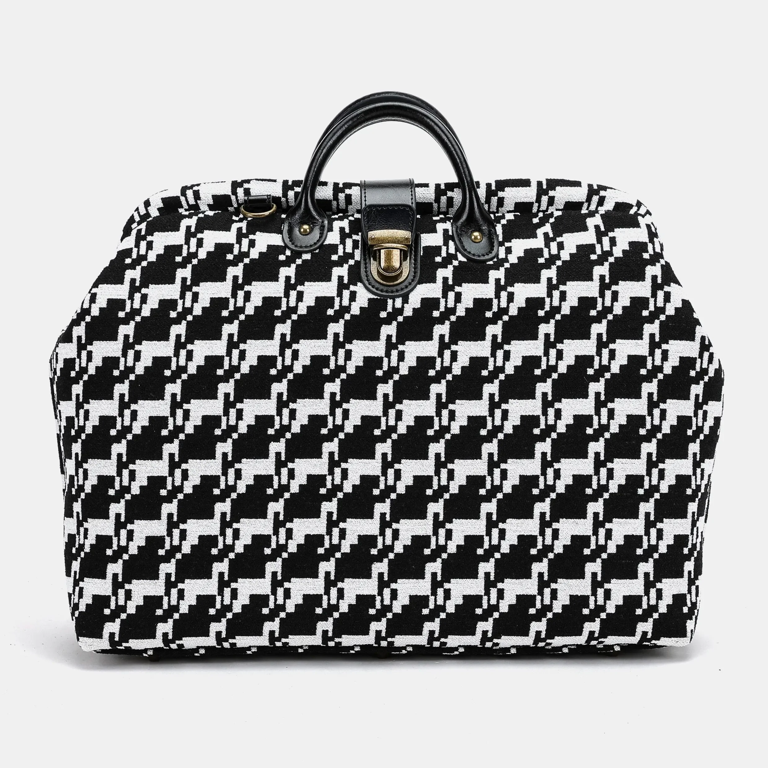 Houndstooth Laptop Work Bag