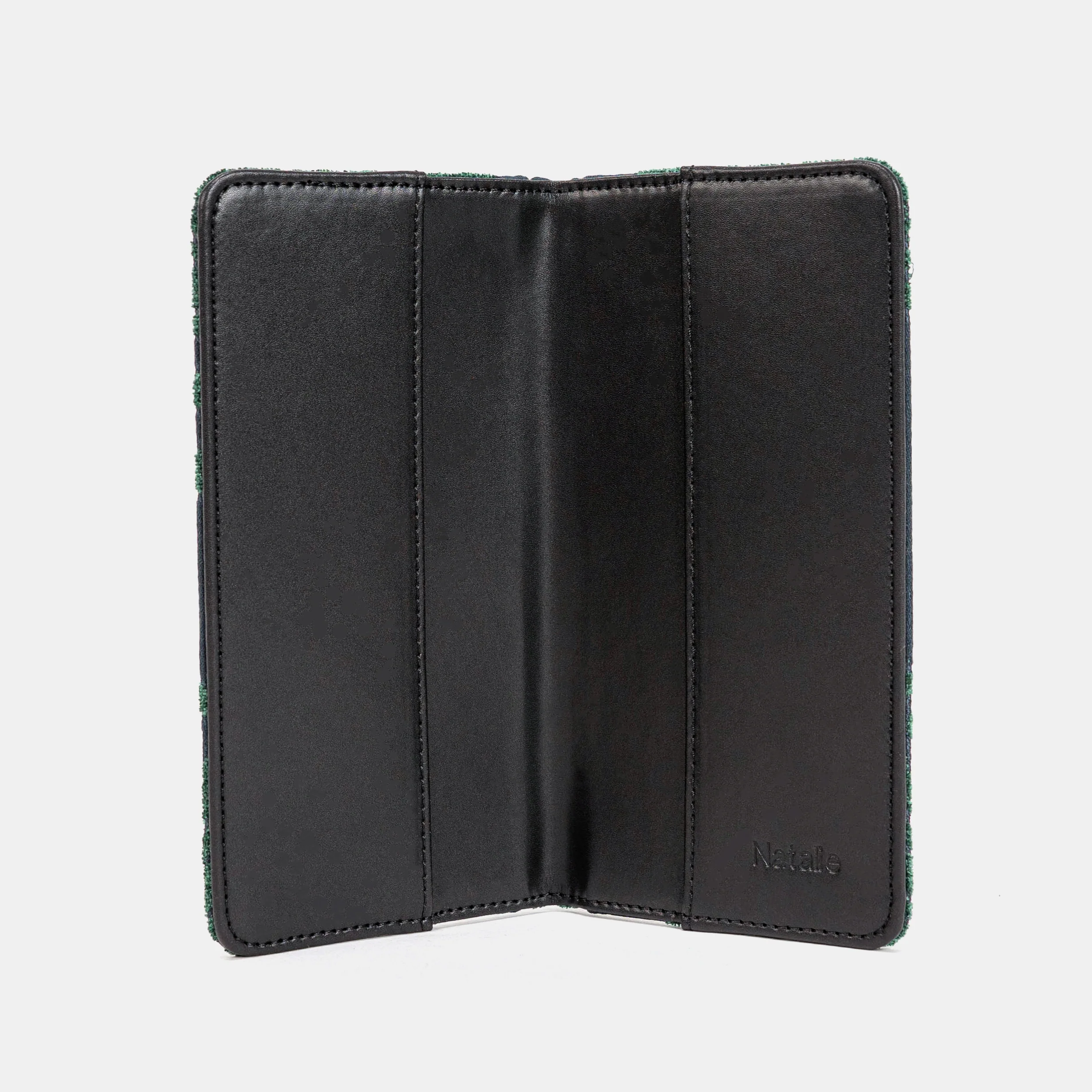 Queen Hunter Green Checkbook Cover - Image 3