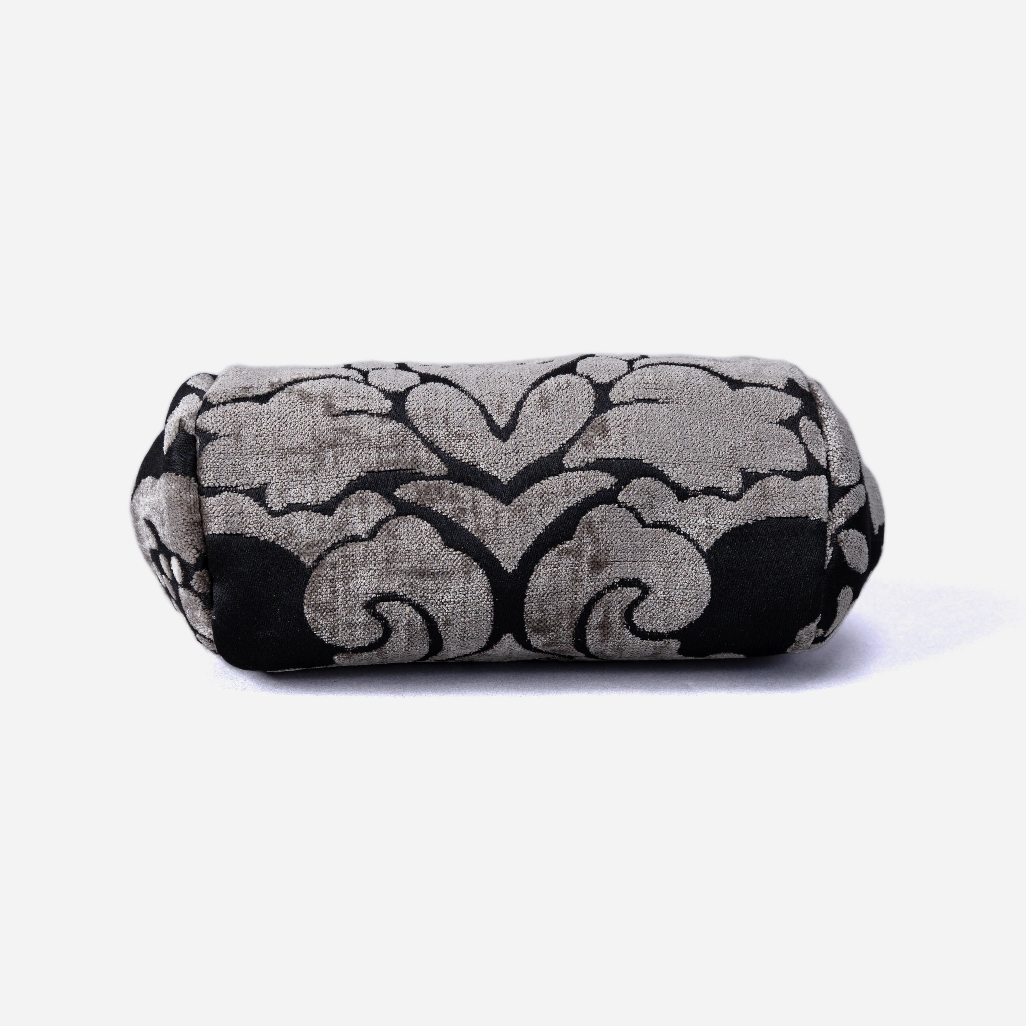 Luxury Damask Ivory Evening Bag Clutch - Image 5