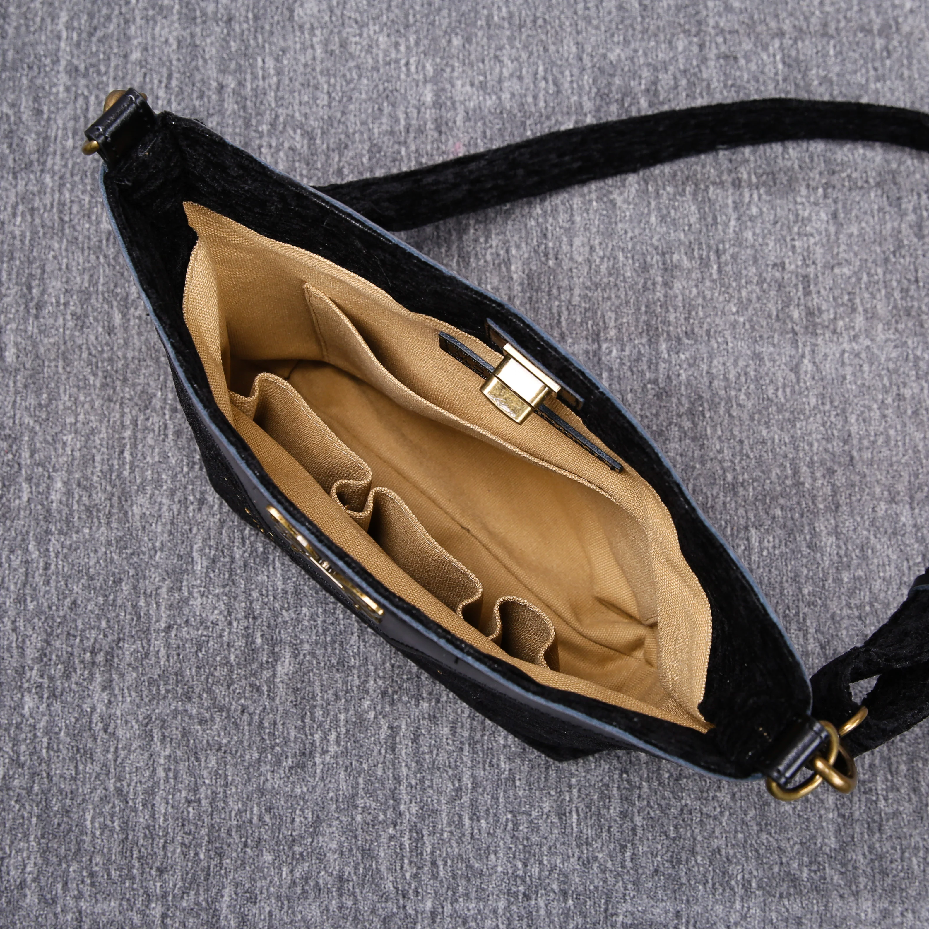 Luxury Monogrammed Black Butterfly Crossbody Bag ( Single Name ) - Image 7