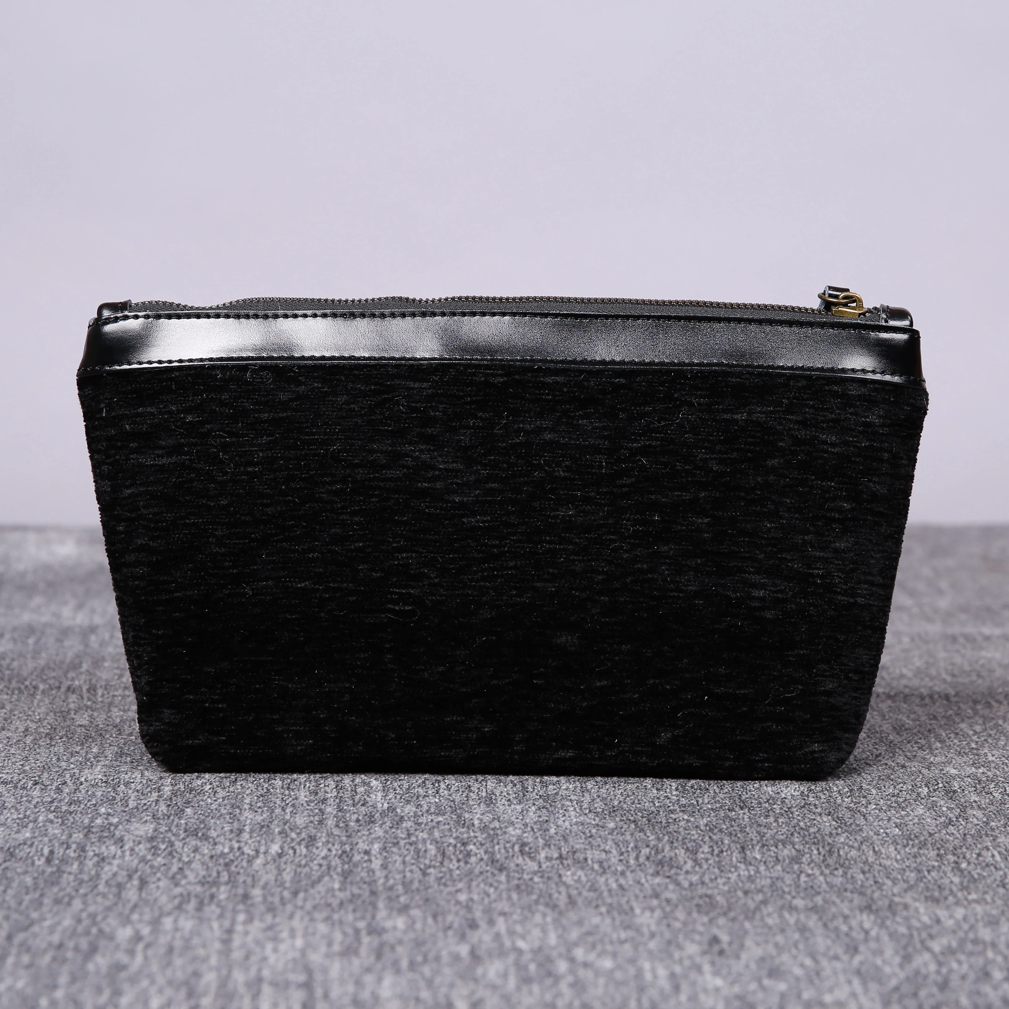 Luxury Monogrammed Black Make up Bag - Image 5