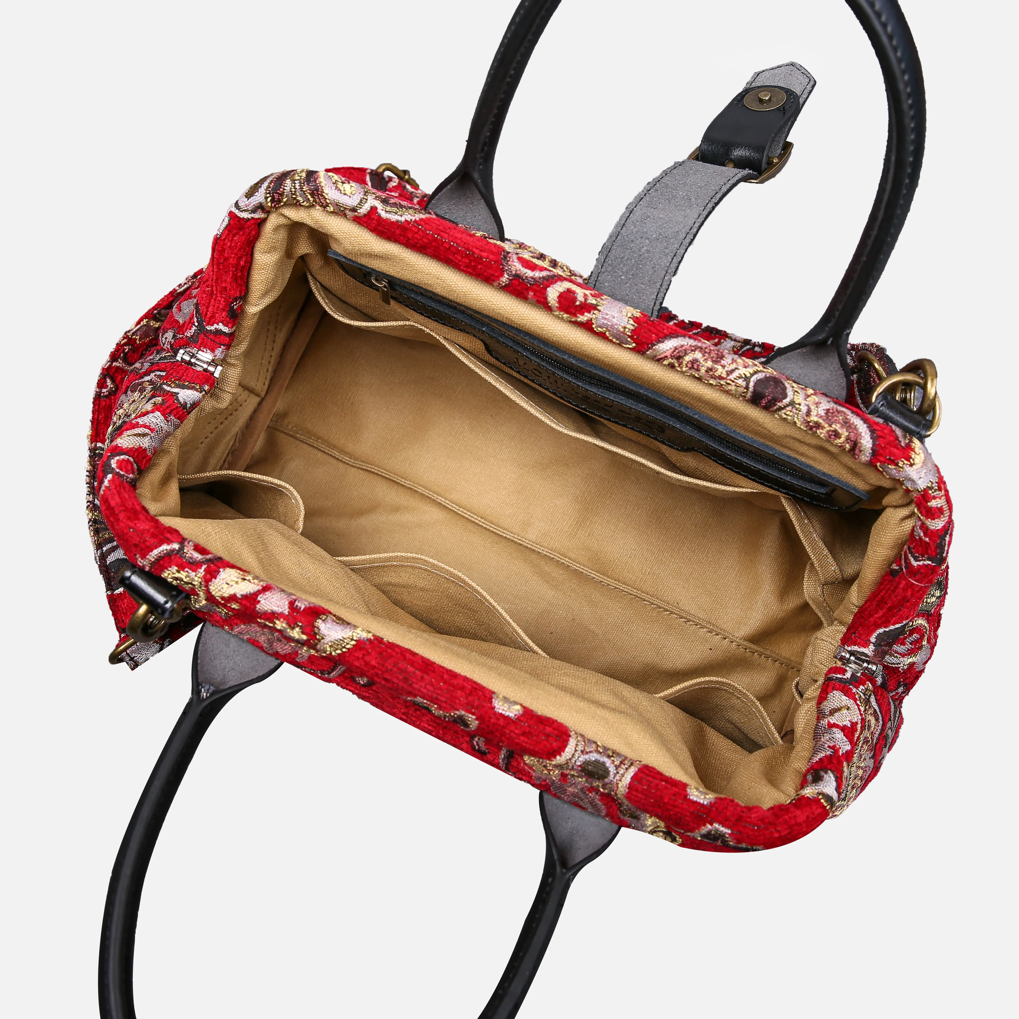 Nostalgia Red Carpet Handbag Purse - Image 6