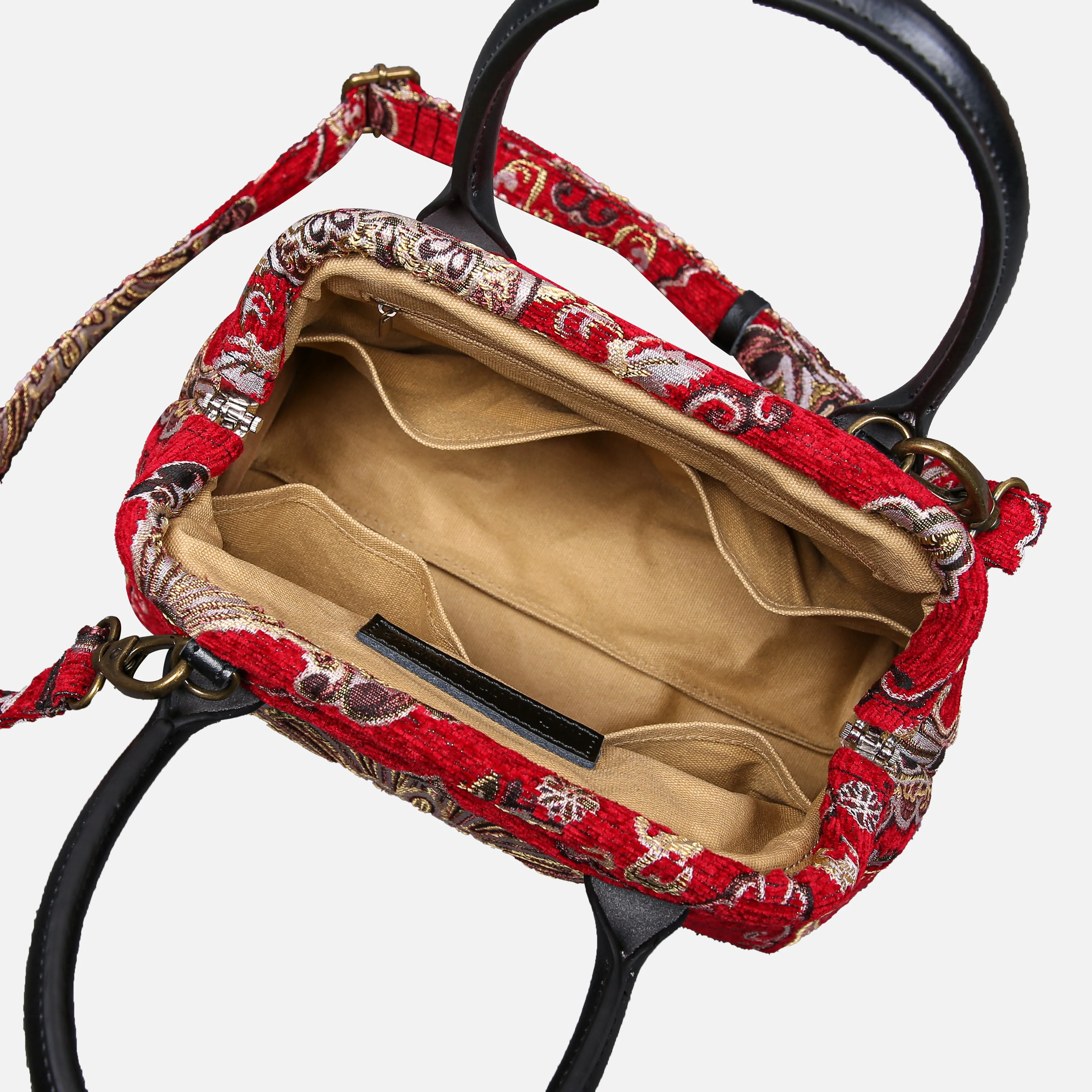 Nostalgia Red Carpet Satchel - Image 6