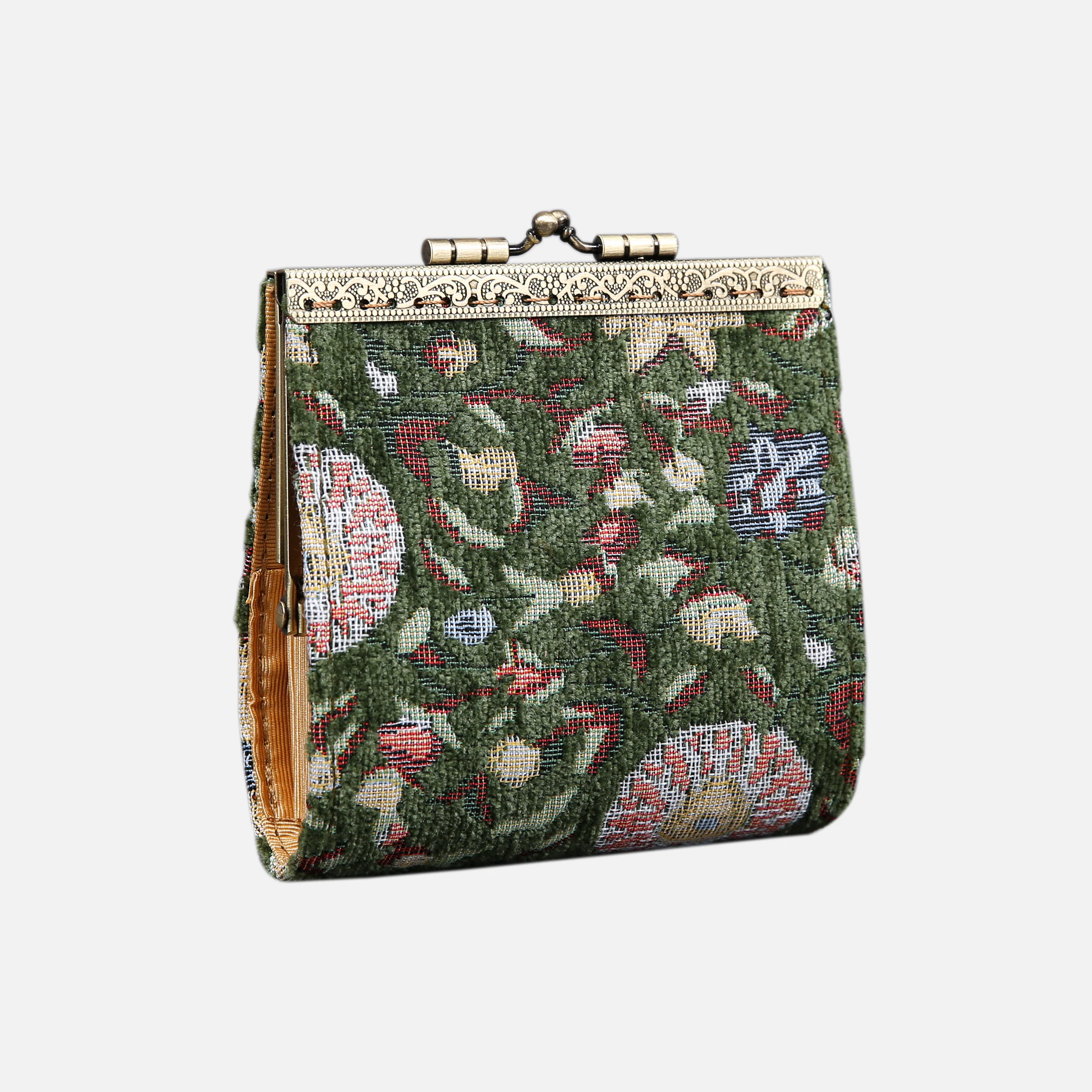 Oriental Arugula Green Card Wallet - Image 3