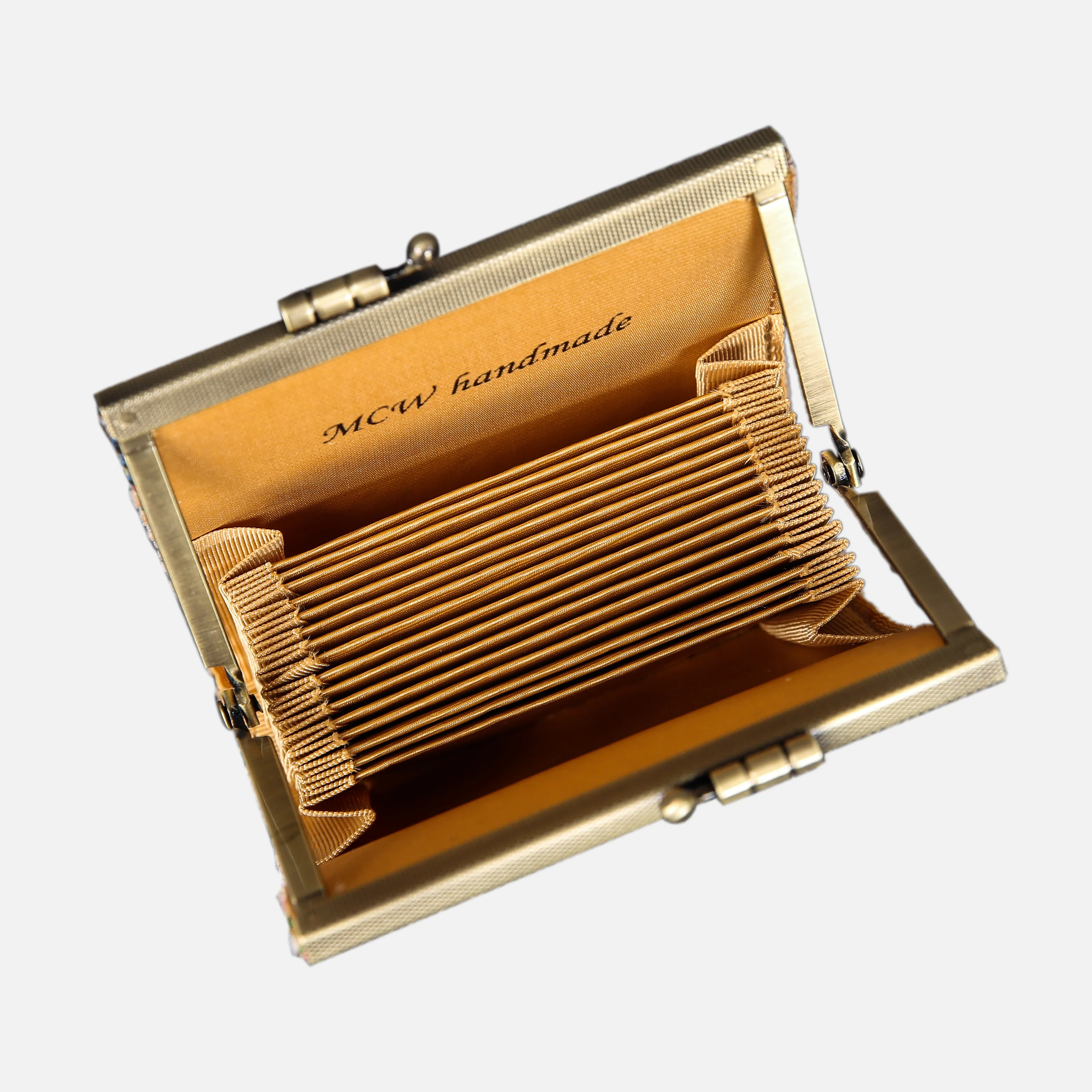 Oriental Beige Card Wallet - Image 4