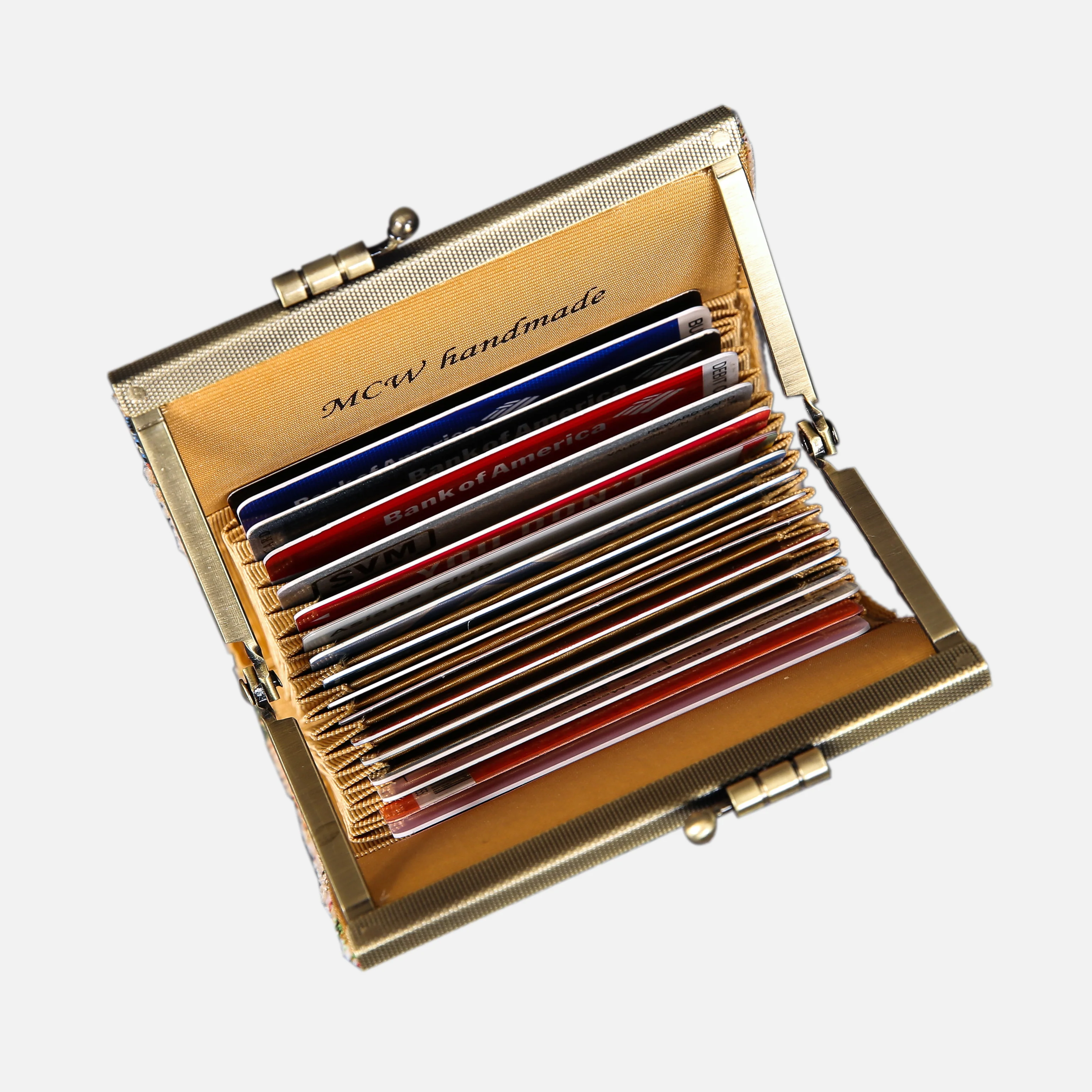 Oriental Beige Card Wallet - Image 5